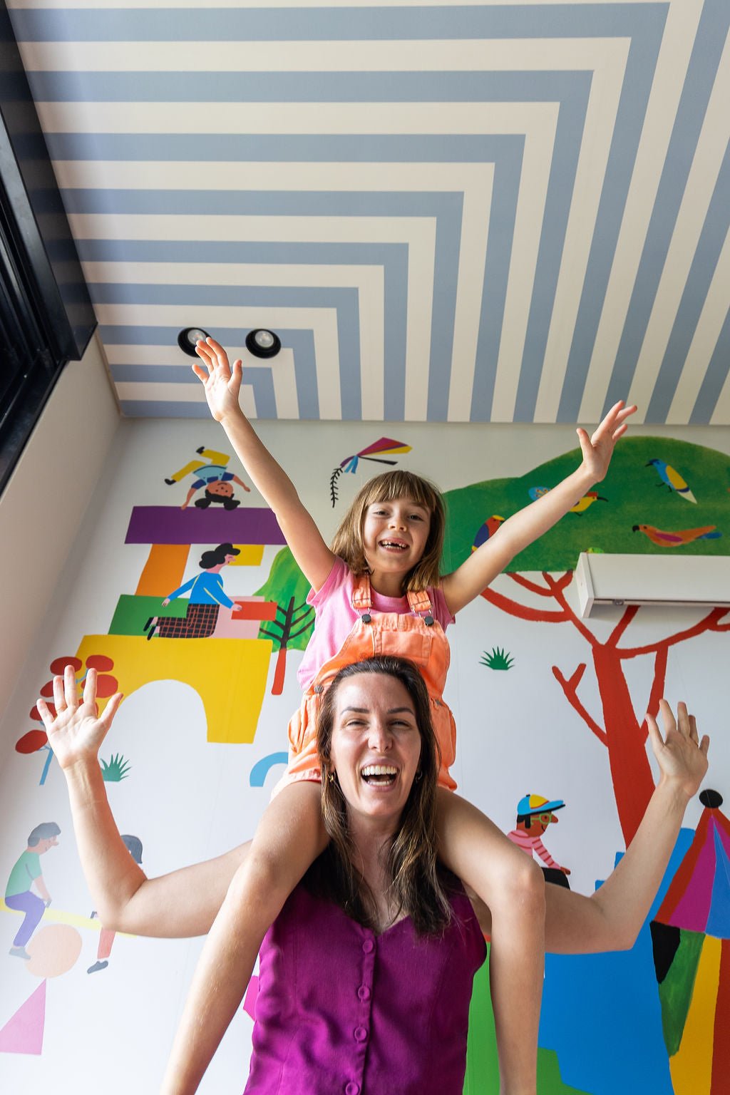 Colorful & Patterned Playroom by Neoarch - MOOUI Barcelona