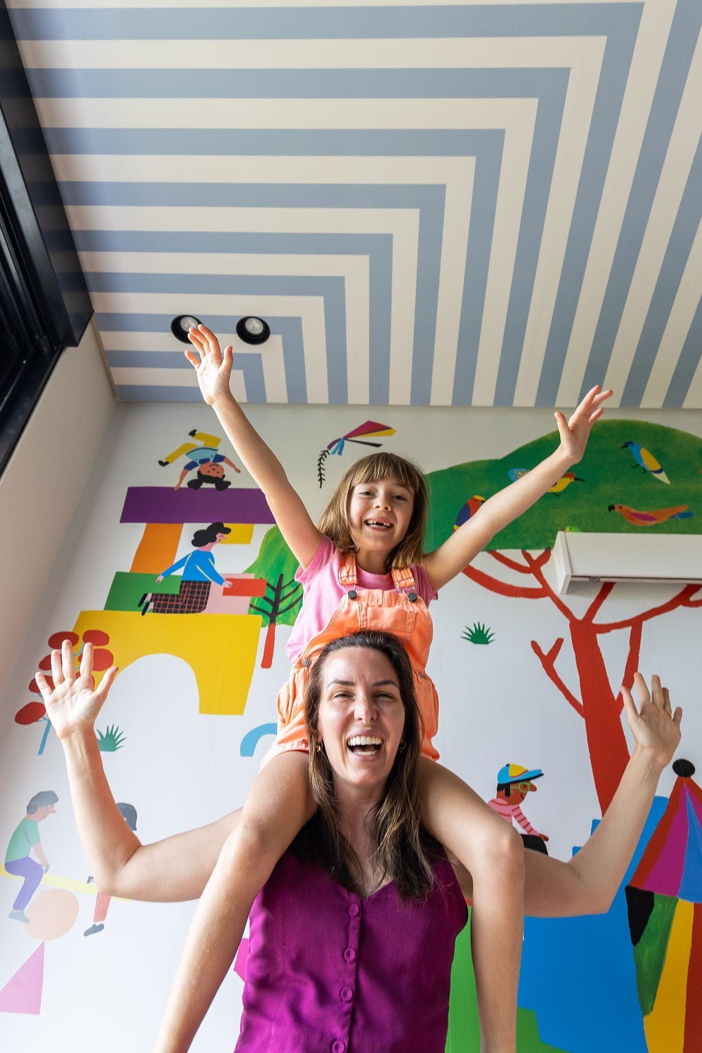 Colorful & Patterned Playroom designed by Neoarch - MOOUI Barcelona
