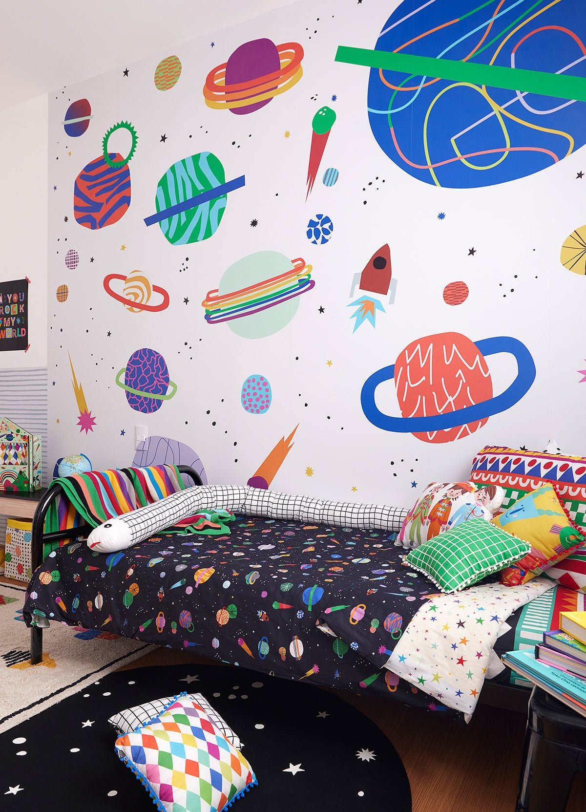 Papel pintado infantil del espacio | MOOUI – MOOUI Barcelona