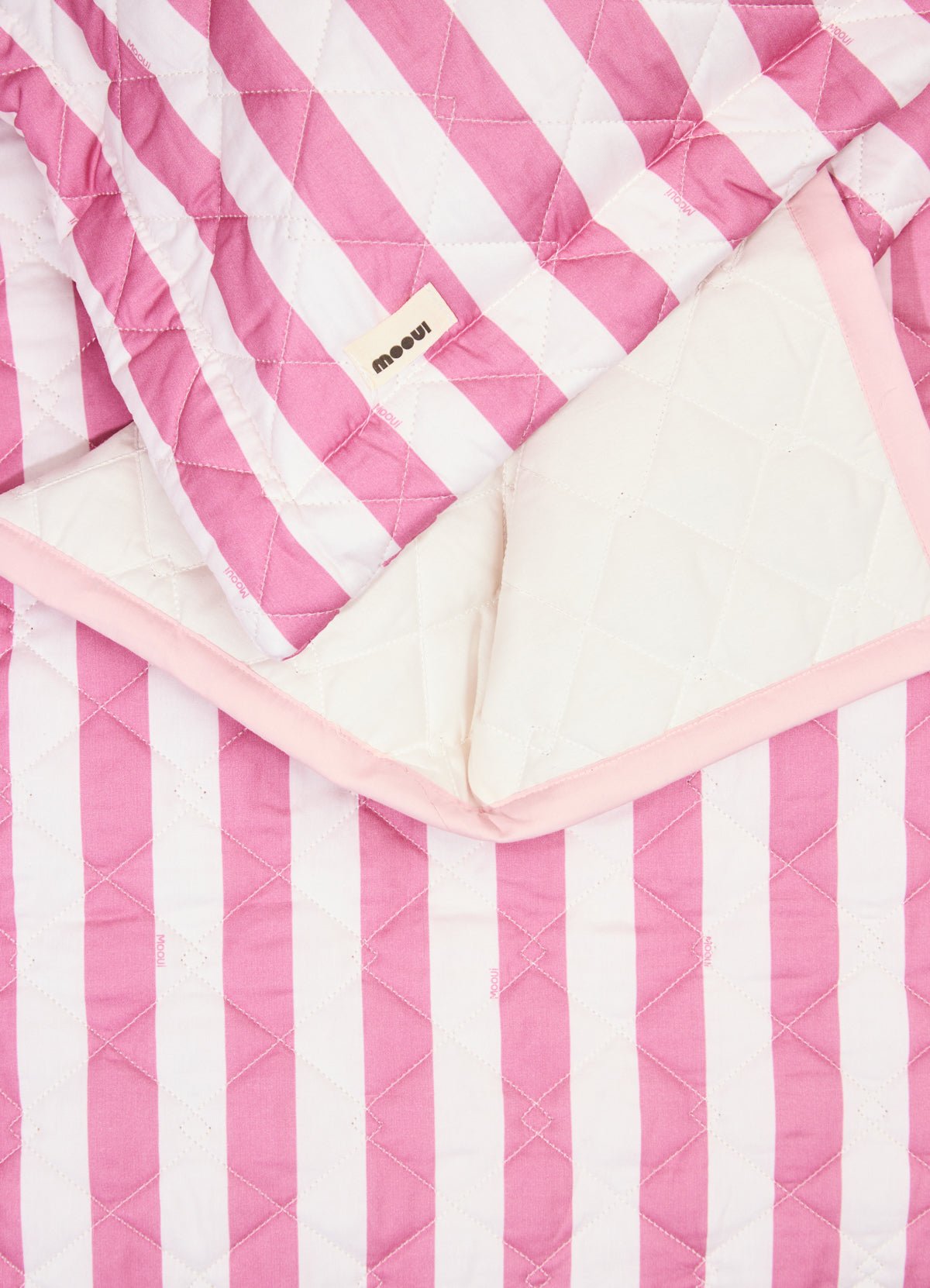 Bedspread Flat - Azalea Stripes - MOOUI Barcelona
