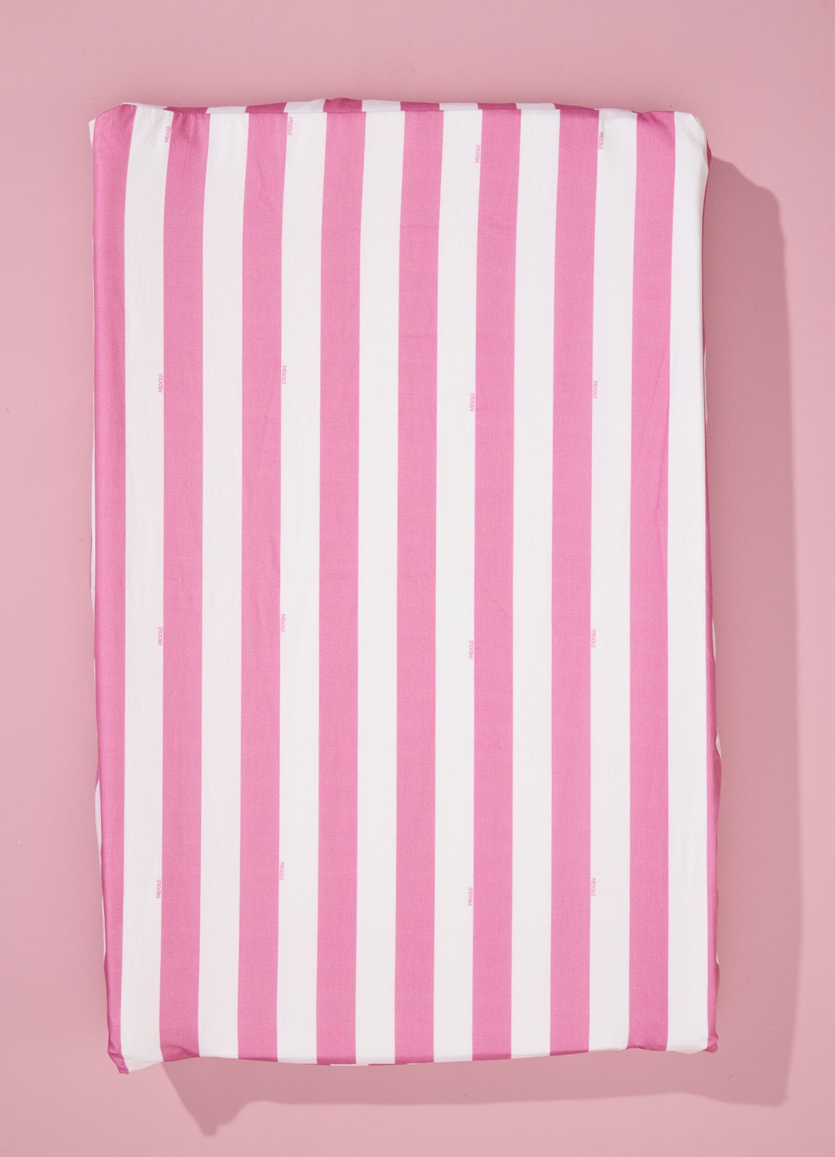 Changing Mat Cover - Azalea Stripes - MOOUI Barcelona