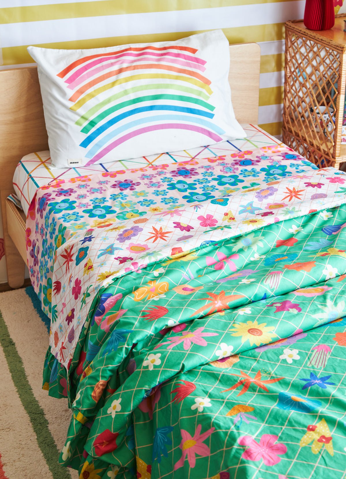 Complete Bed Set - Grandma's Garden - MOOUI Barcelona
