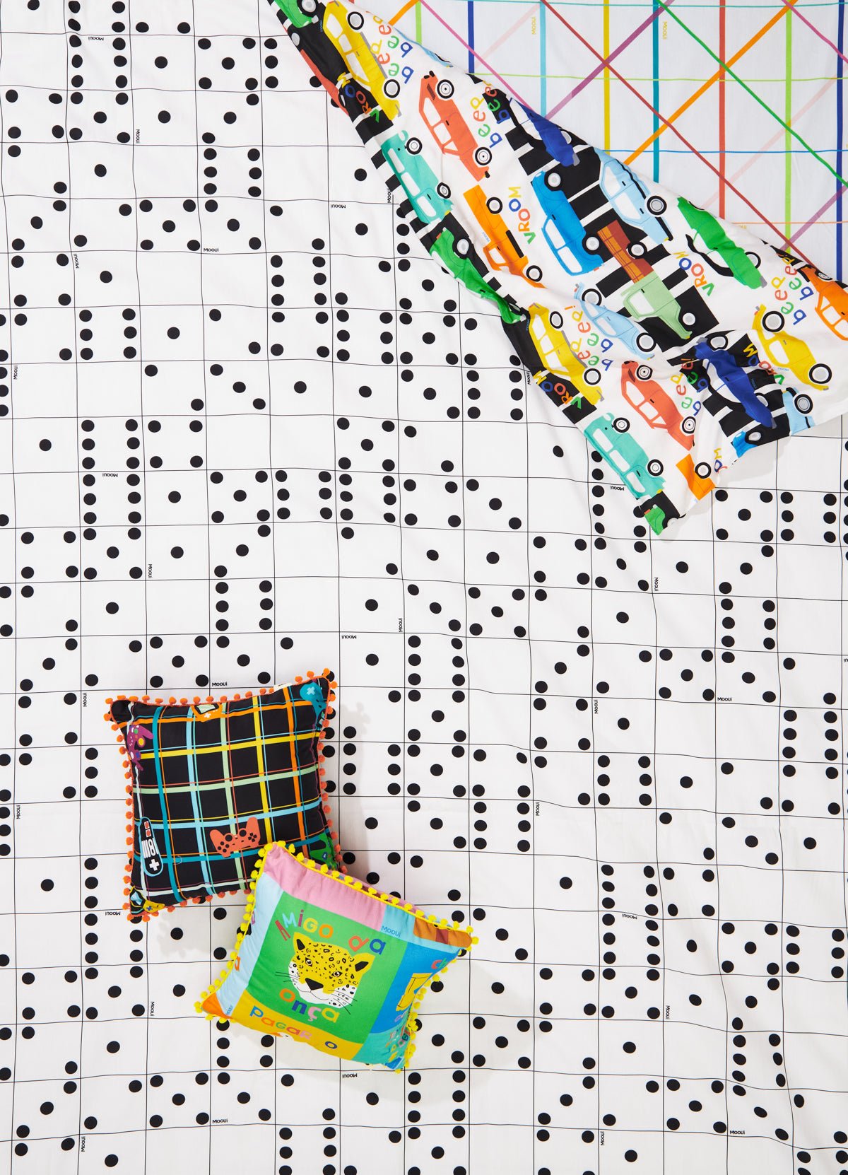 Complete Bed Set - Grandpa's Cars - MOOUI Barcelona