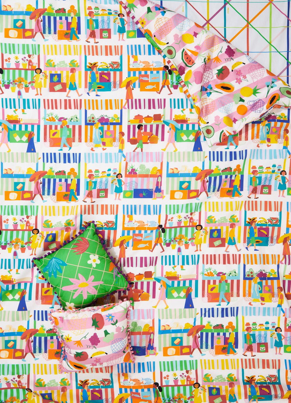 Complete Bed Set - Street Market - MOOUI Barcelona