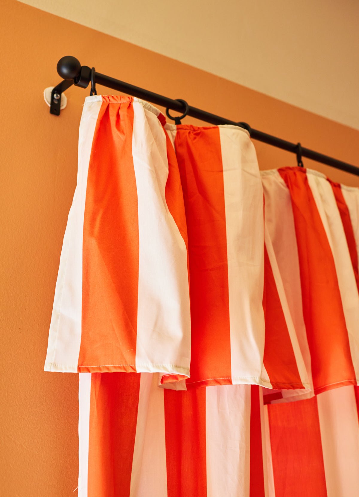 Curtain Ruffled Love Stripes - MOOUI Barcelona