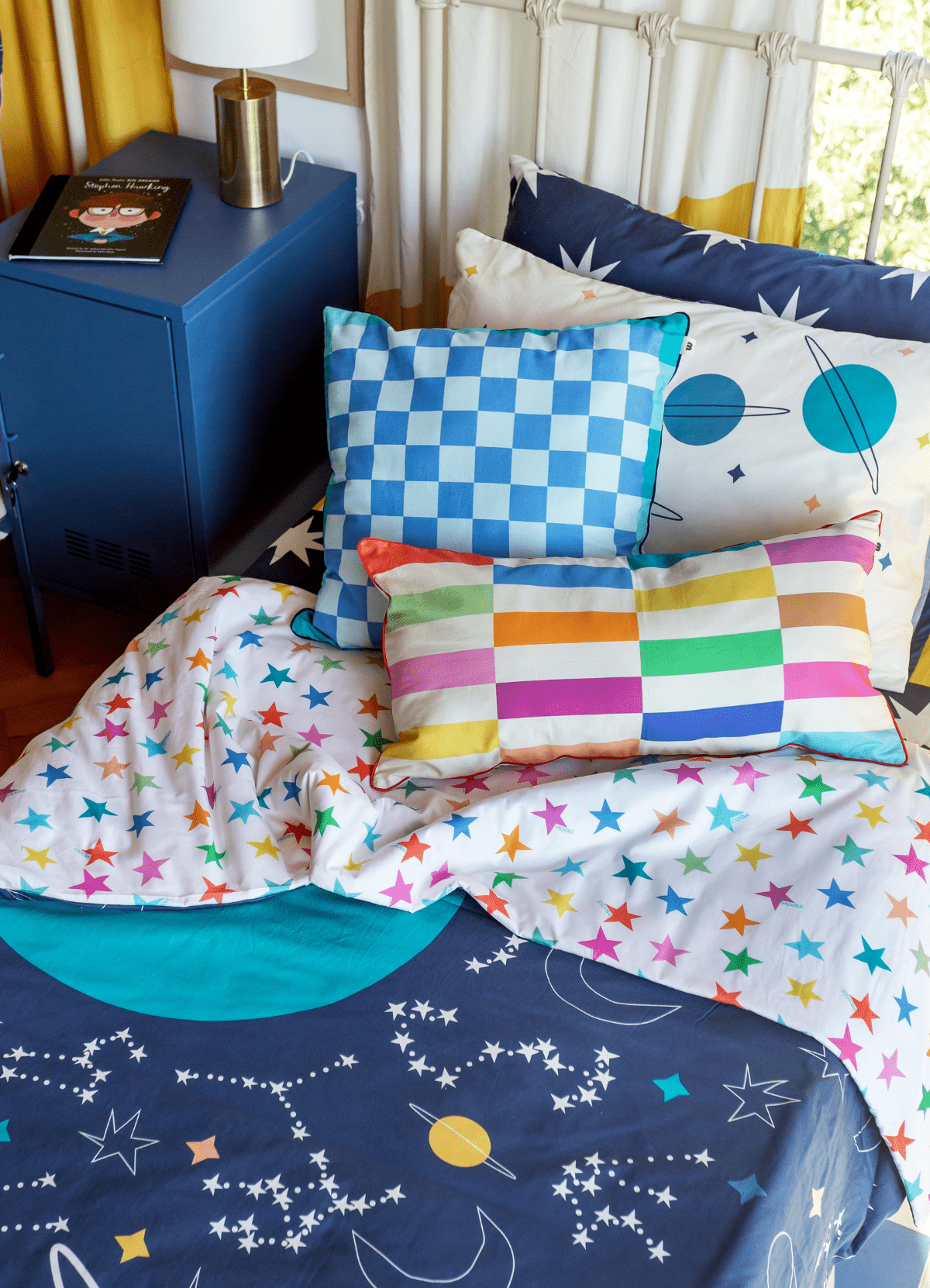 Cushion With Piping - Patchwork - MOOUI Barcelona
