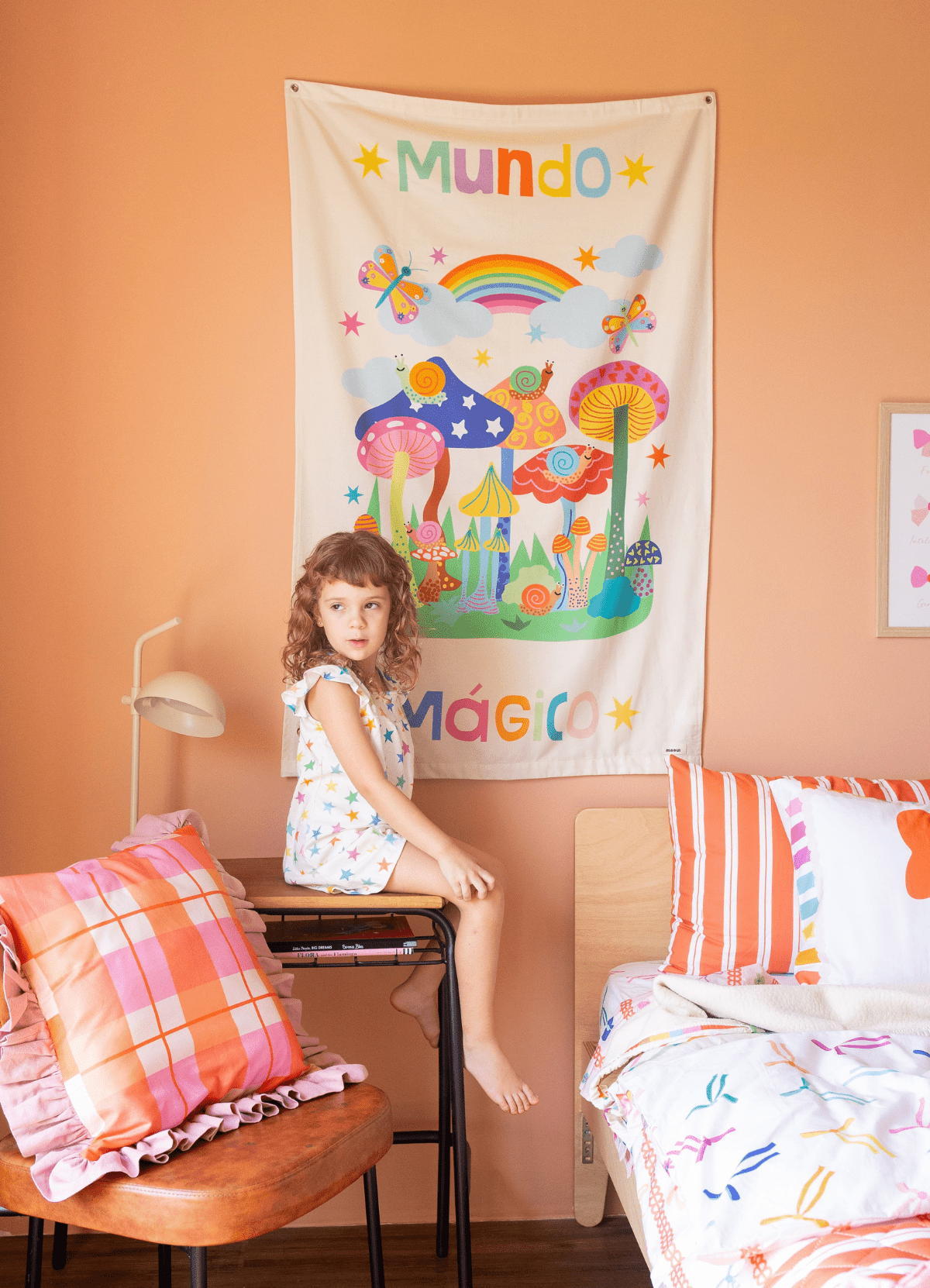 Cushion With Ruffle - Love Chess - MOOUI Barcelona