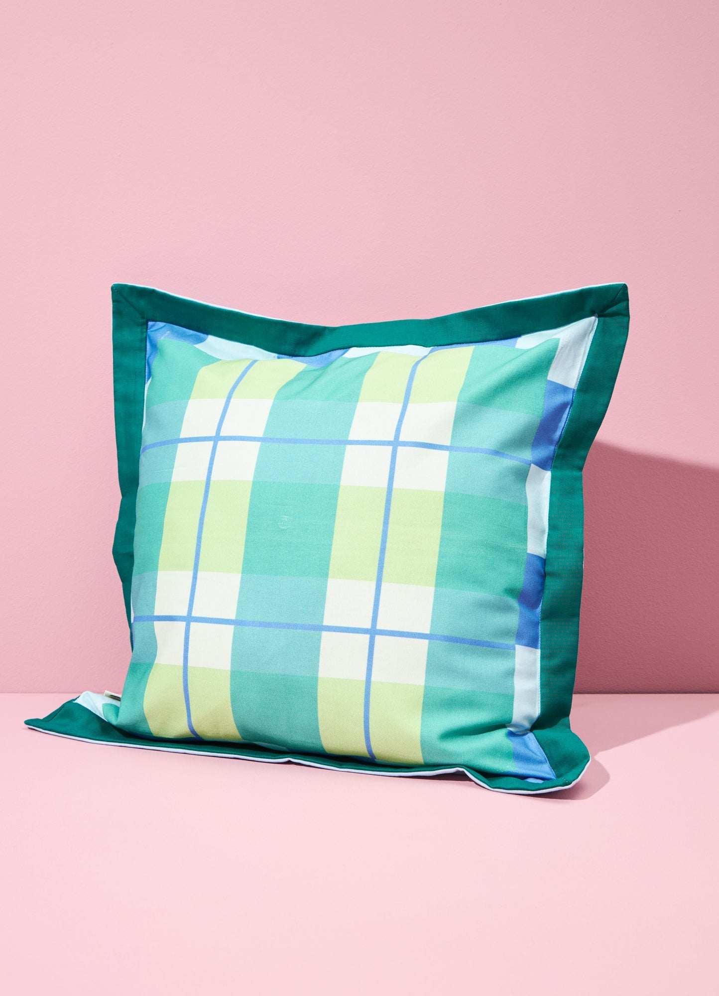 Cushion With Tab - Ocean Chess - MOOUI Barcelona