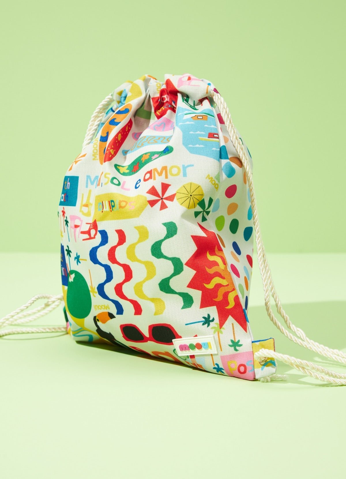 Drawstring Bag - Summer Vacation - MOOUI Barcelona