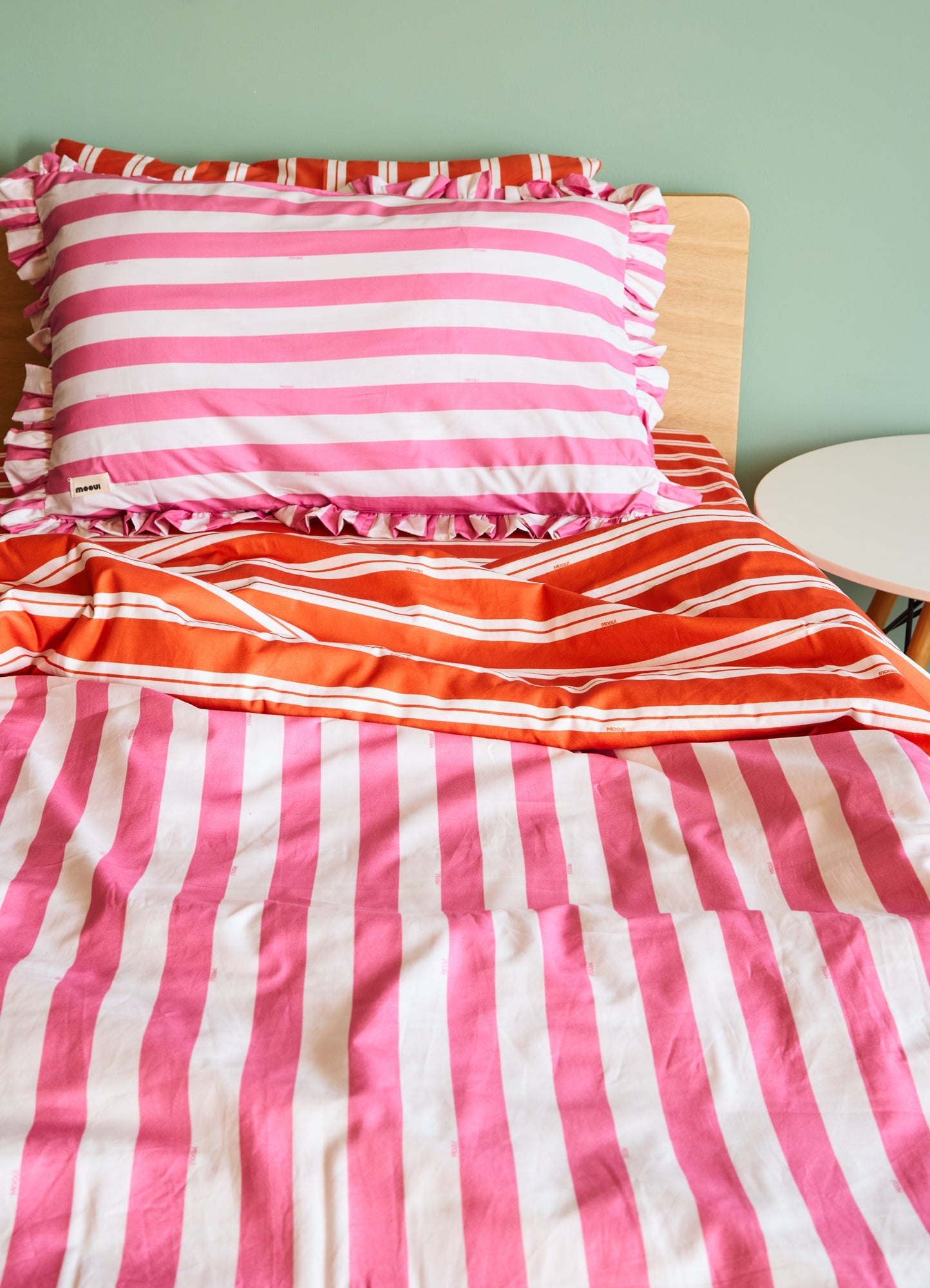 Duvet Cover - Azalea Stripes - MOOUI Barcelona