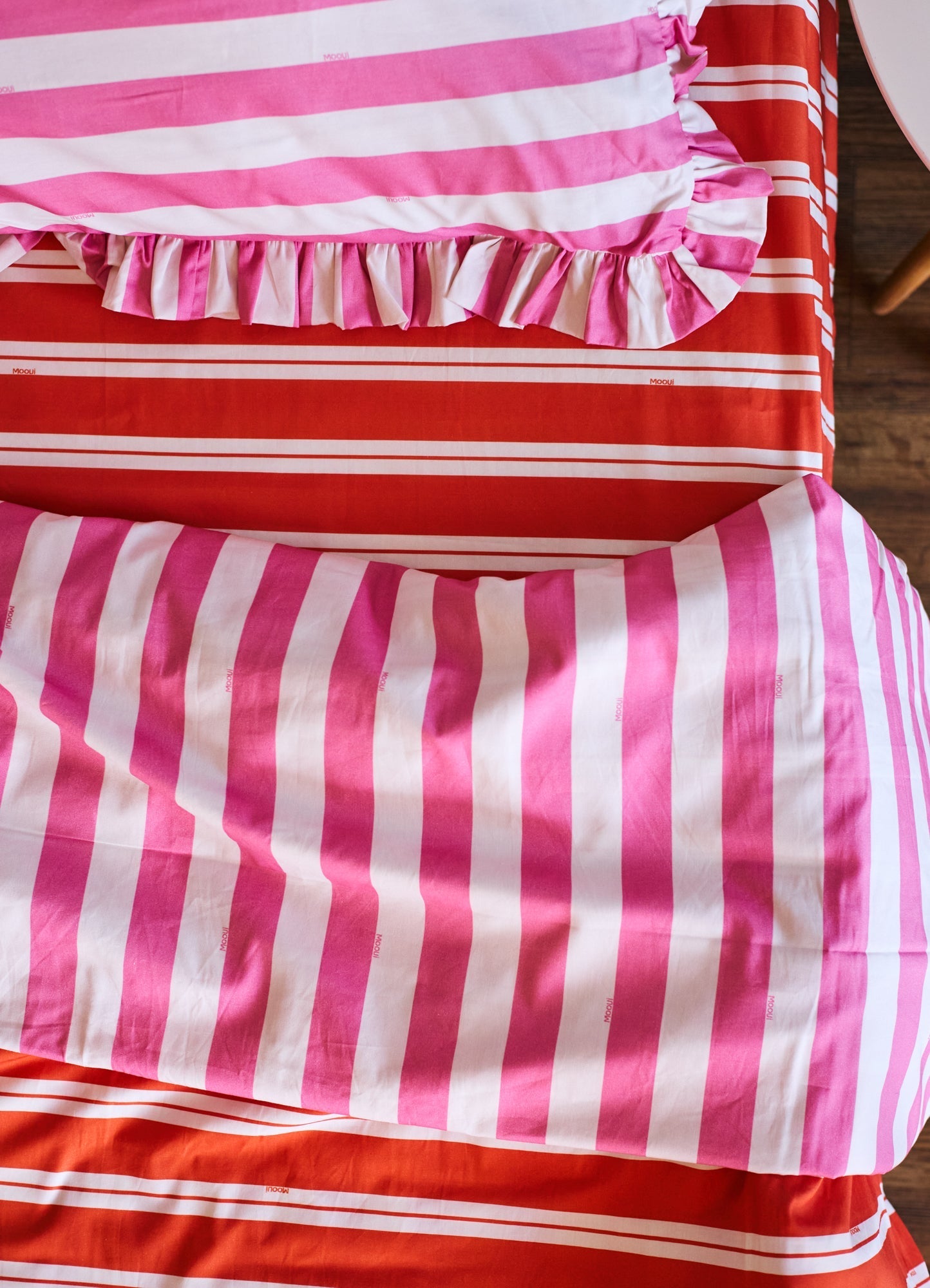 Duvet Cover - Azalea Stripes - MOOUI Barcelona