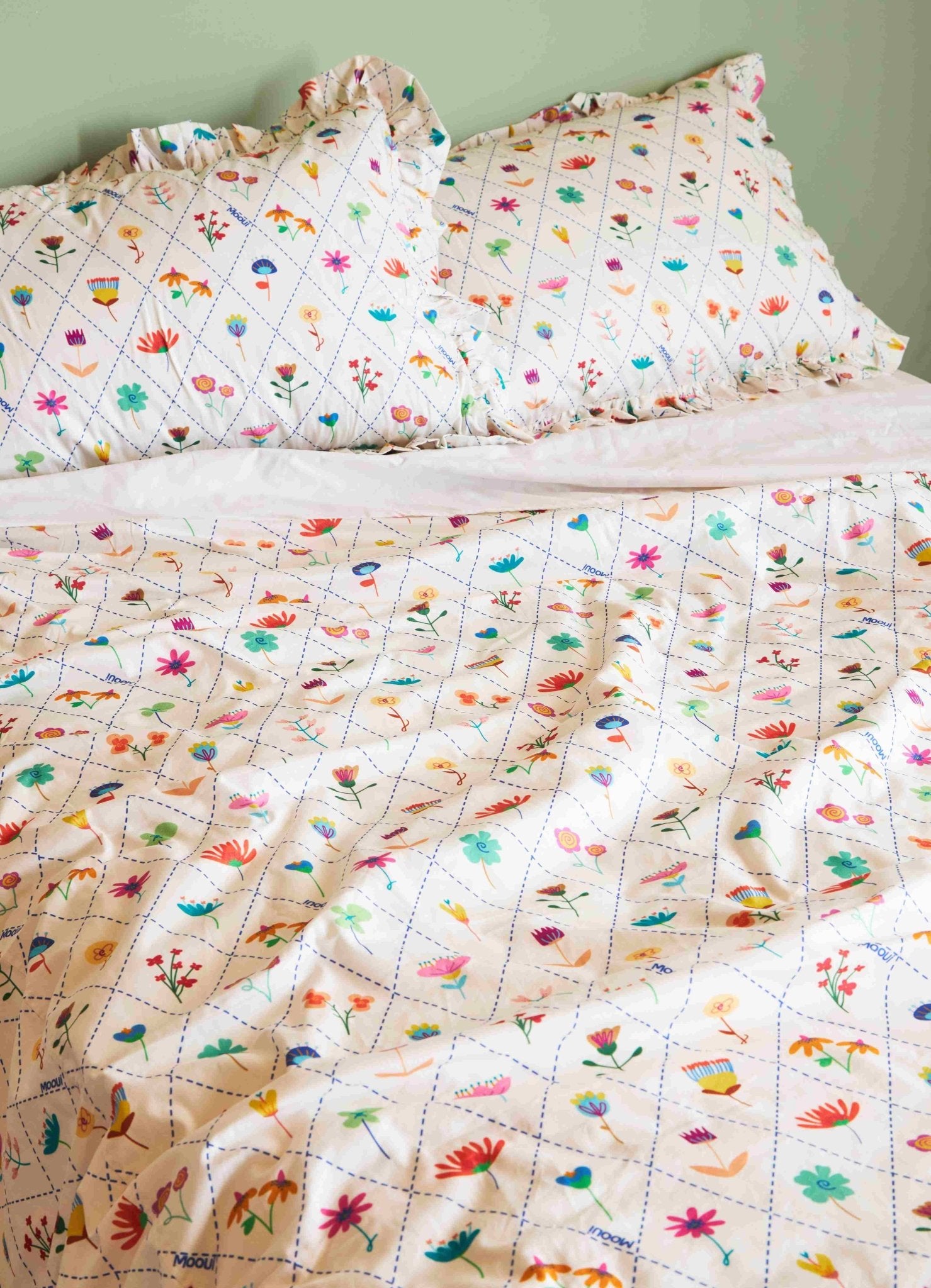 Duvet Cover - Blooming Flowers - MOOUI Barcelona