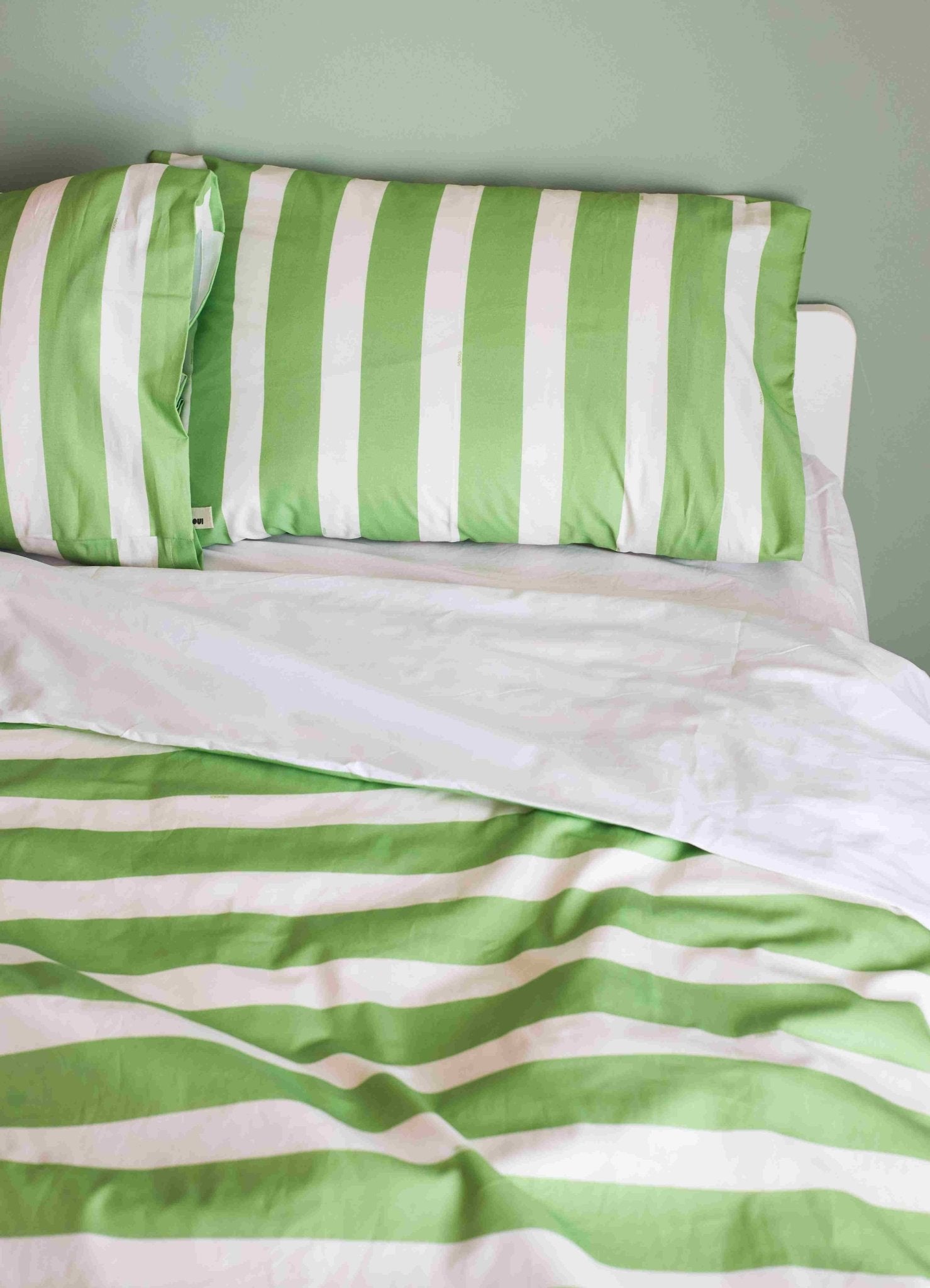 Duvet Cover - Grassy Stripes - MOOUI Barcelona