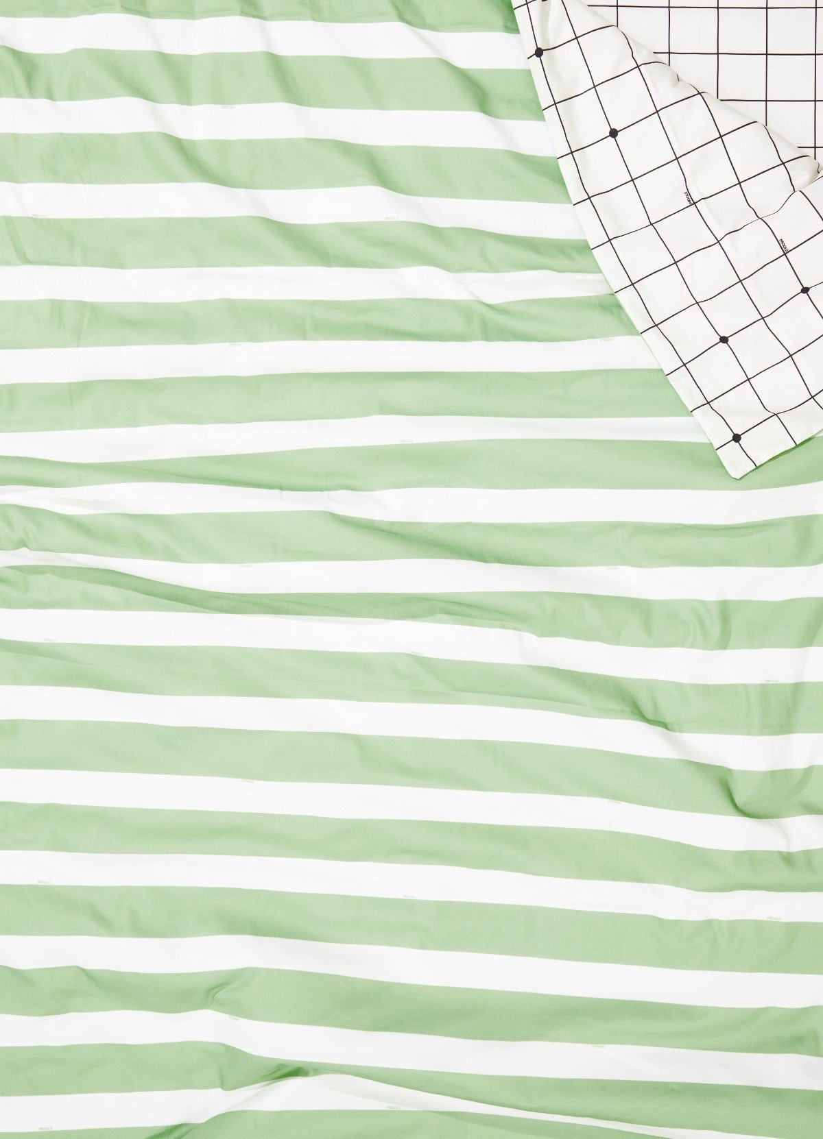 Duvet Cover - Grassy Stripes - MOOUI Barcelona