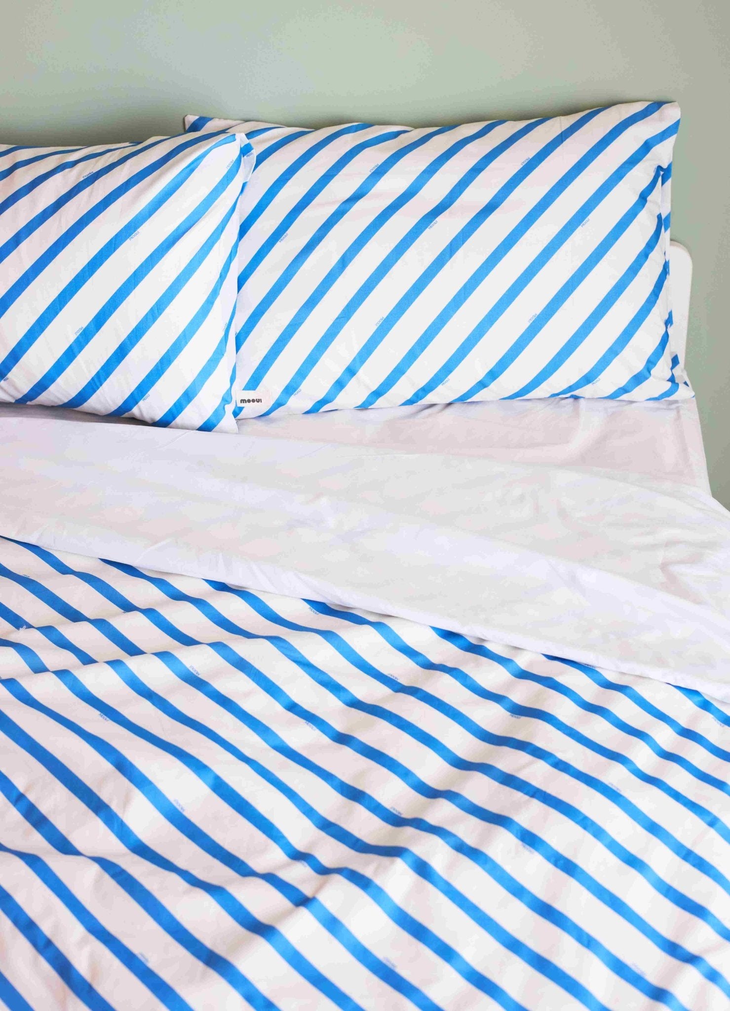 Duvet Cover - Indigo Stripes - MOOUI Barcelona