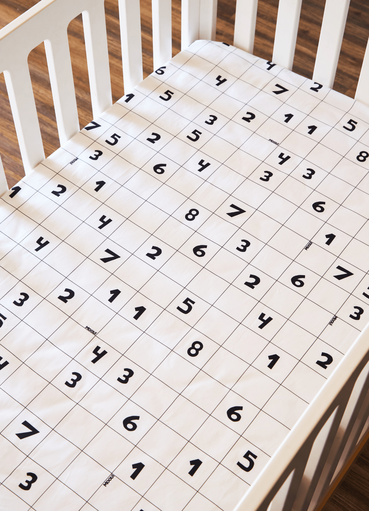 Fitted Sheet - Count To 10 - MOOUI Barcelona