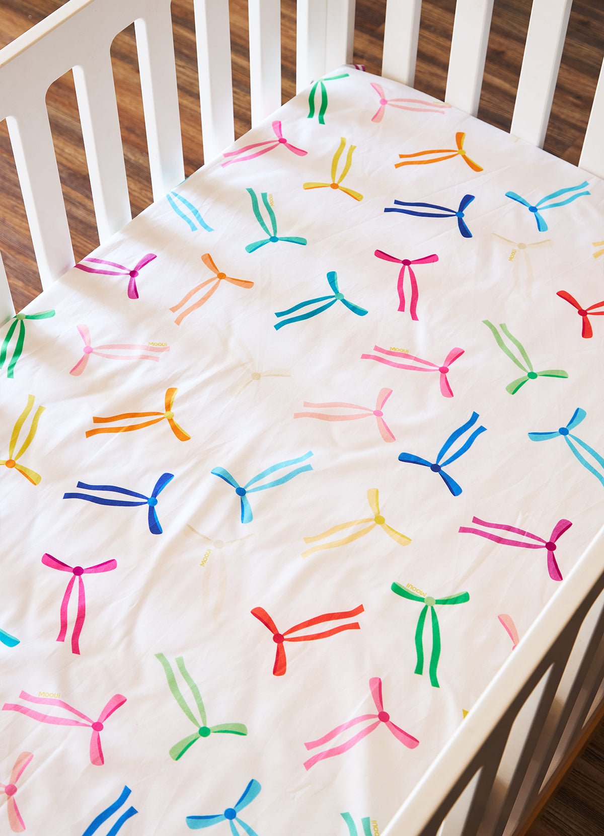 Fitted Sheet - Little Bows - MOOUI Barcelona