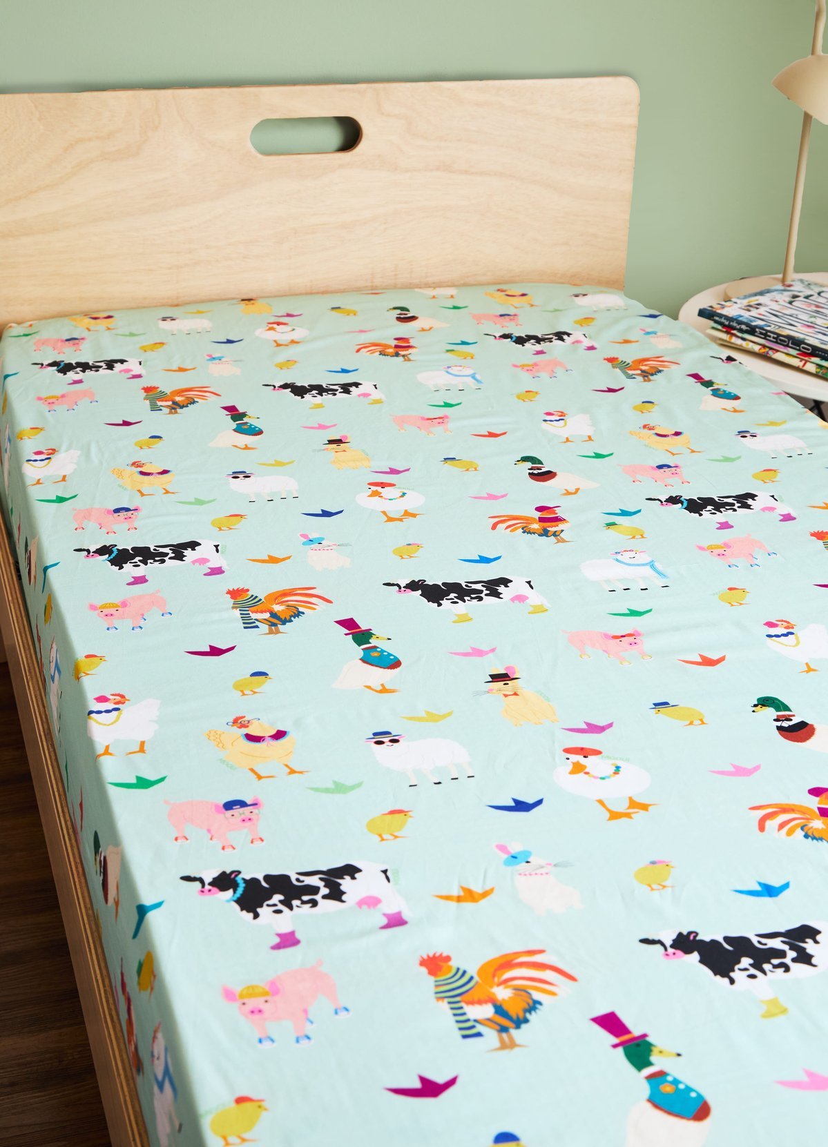 Flat Sheet - Farm Animals - MOOUI Barcelona