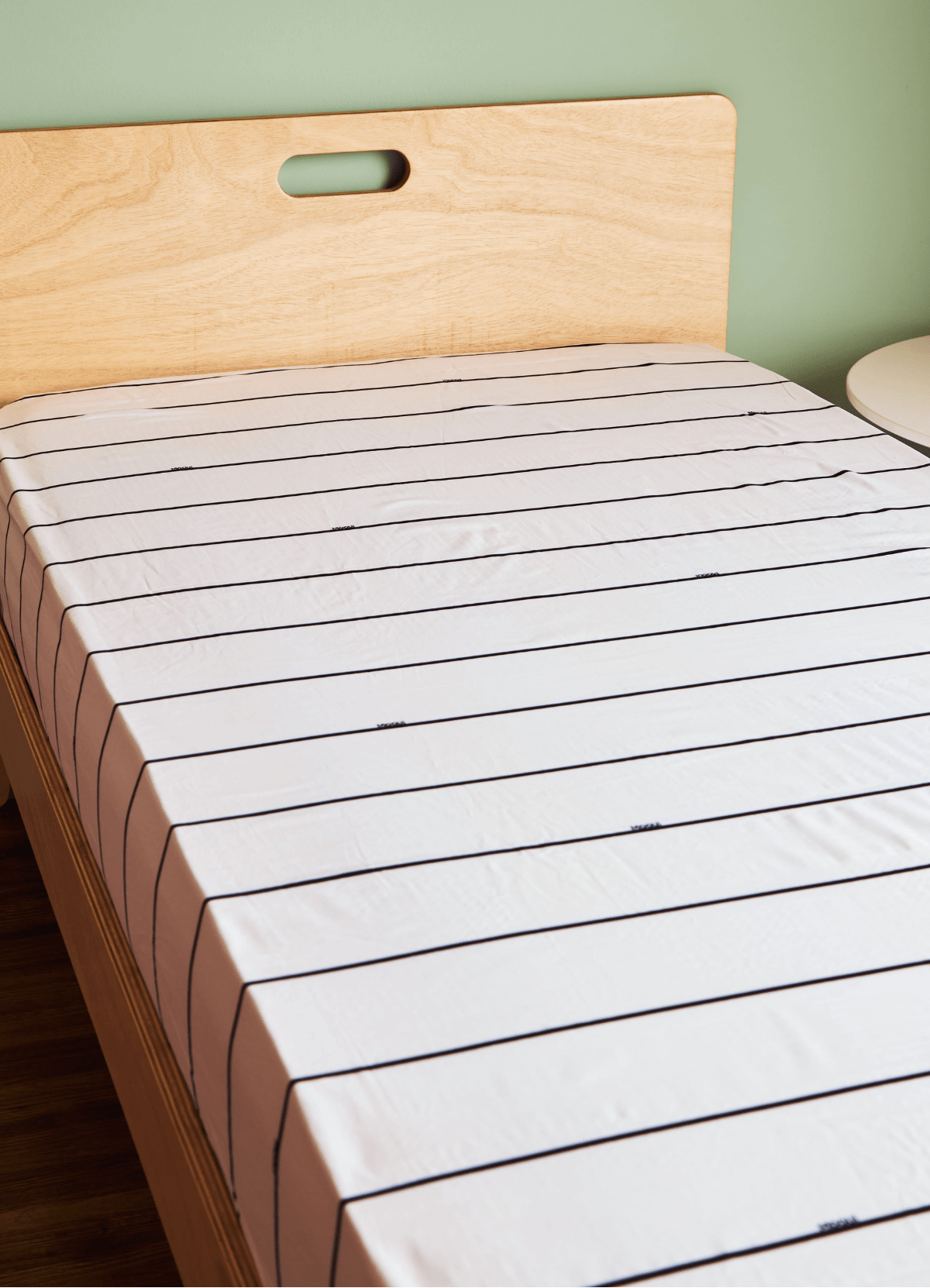 Flat Sheet - Onyx Stripes - MOOUI Barcelona