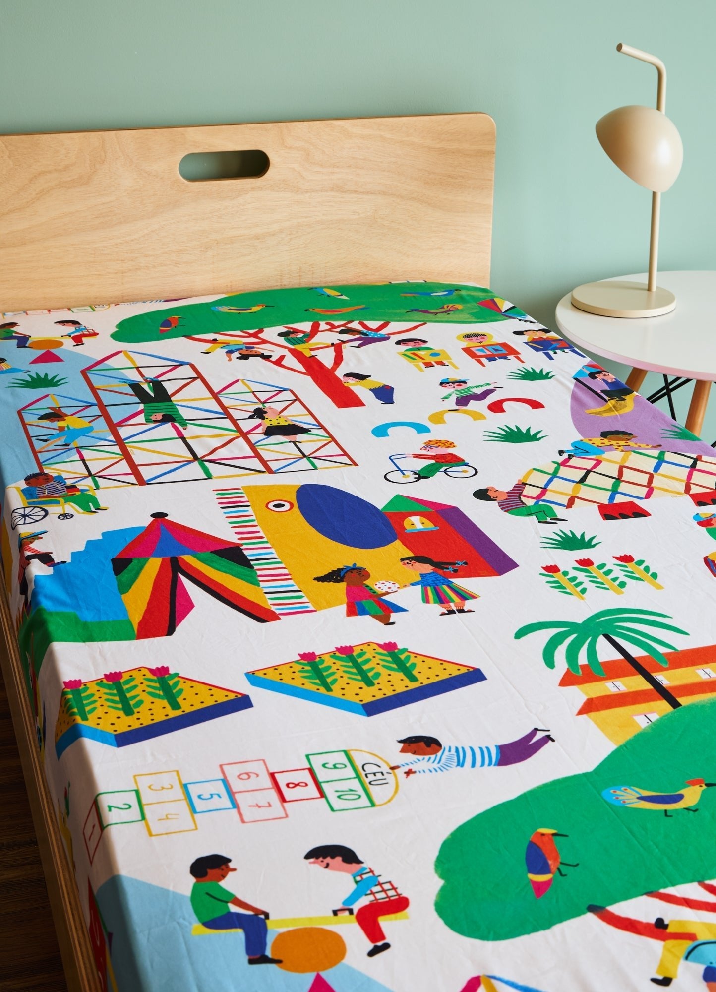 Flat Sheet - Schoolyard - MOOUI Barcelona