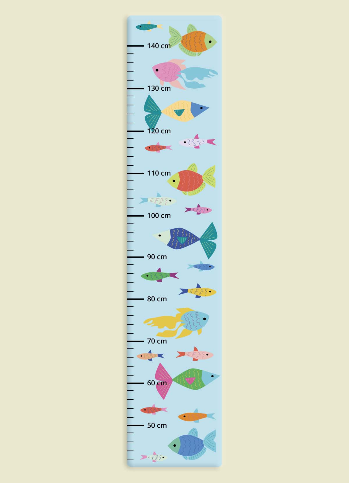 Growth Ruler - Sea Fish - MOOUI Barcelona
