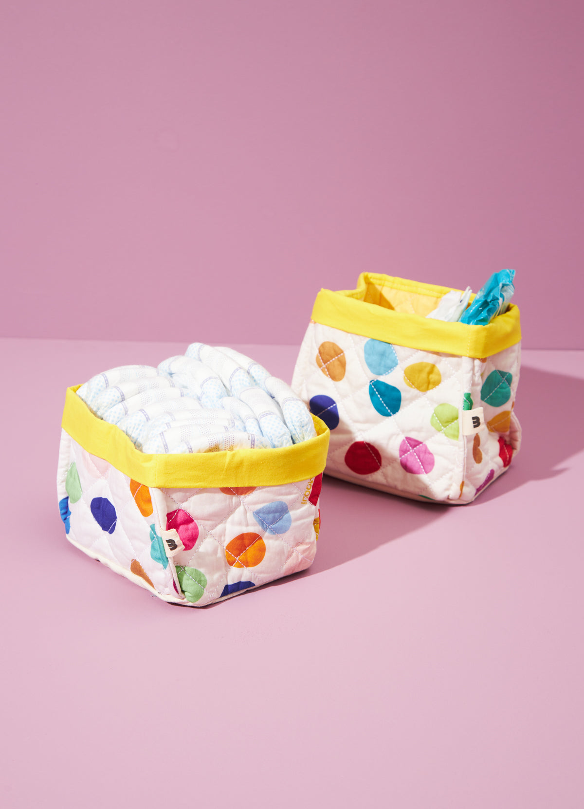 Small Basket Kit Fun Dots