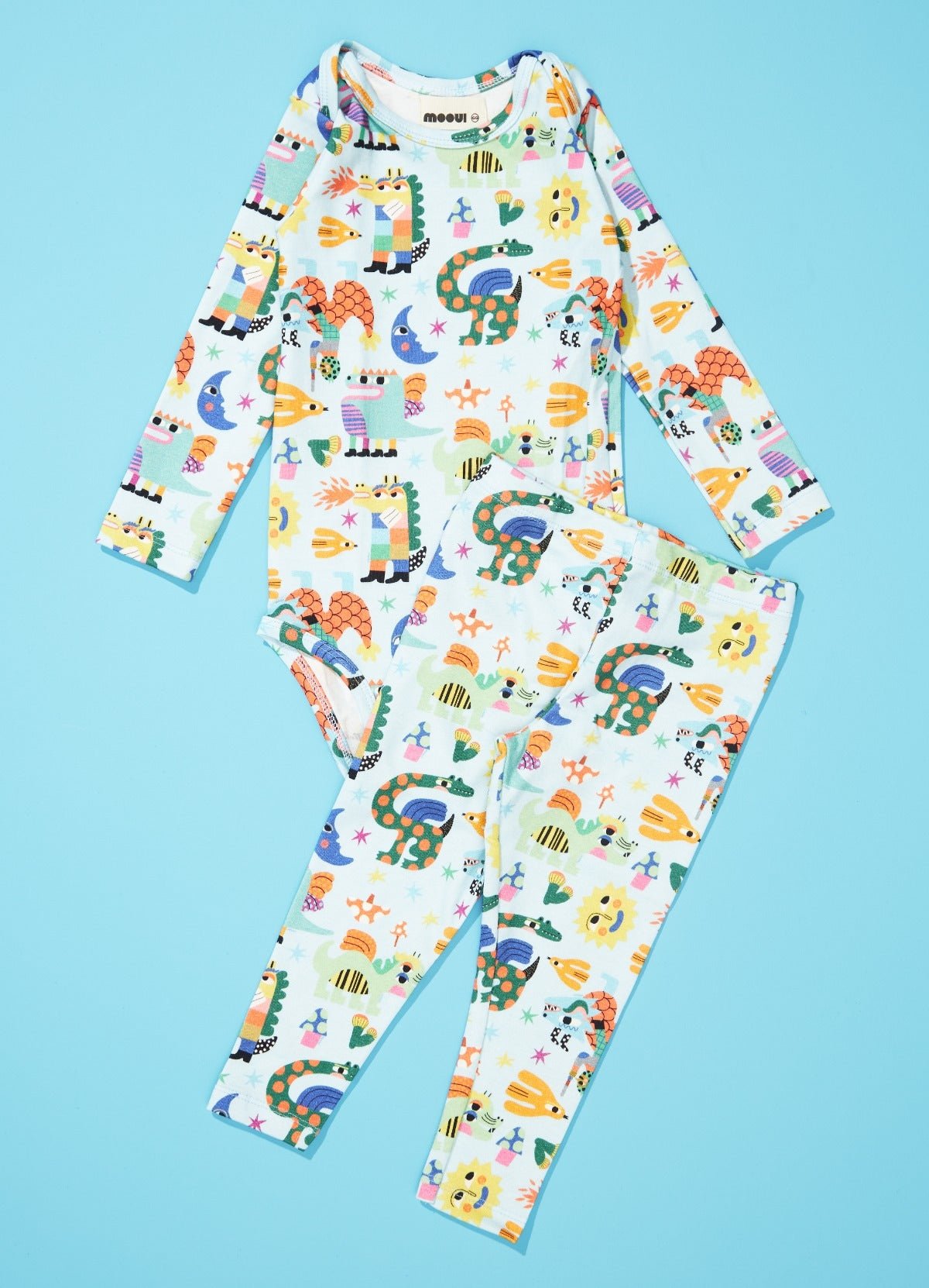 Long Sleeve Bodysuit Set - Dragon - MOOUI Barcelona