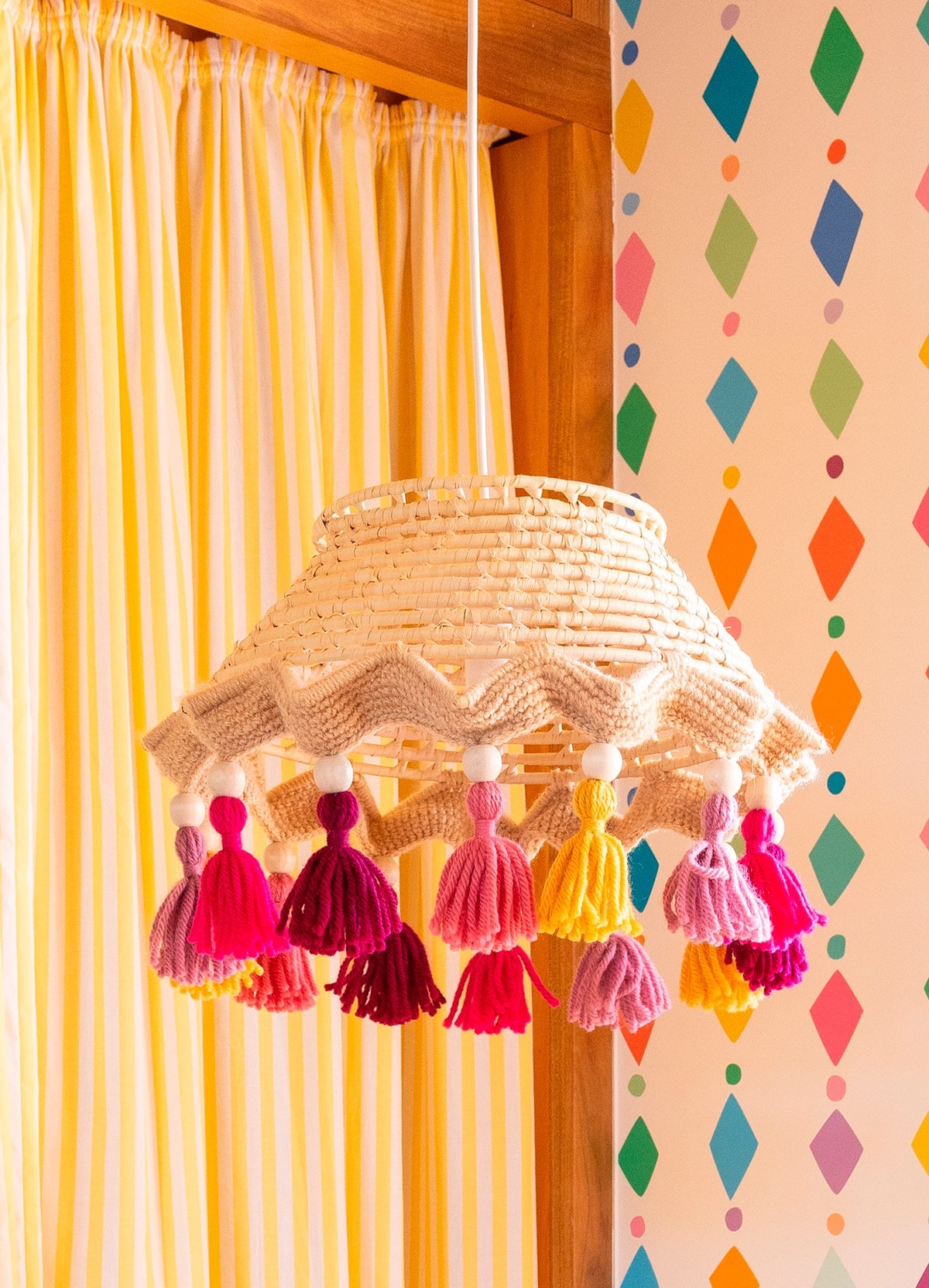 Pink Pendant Lamp