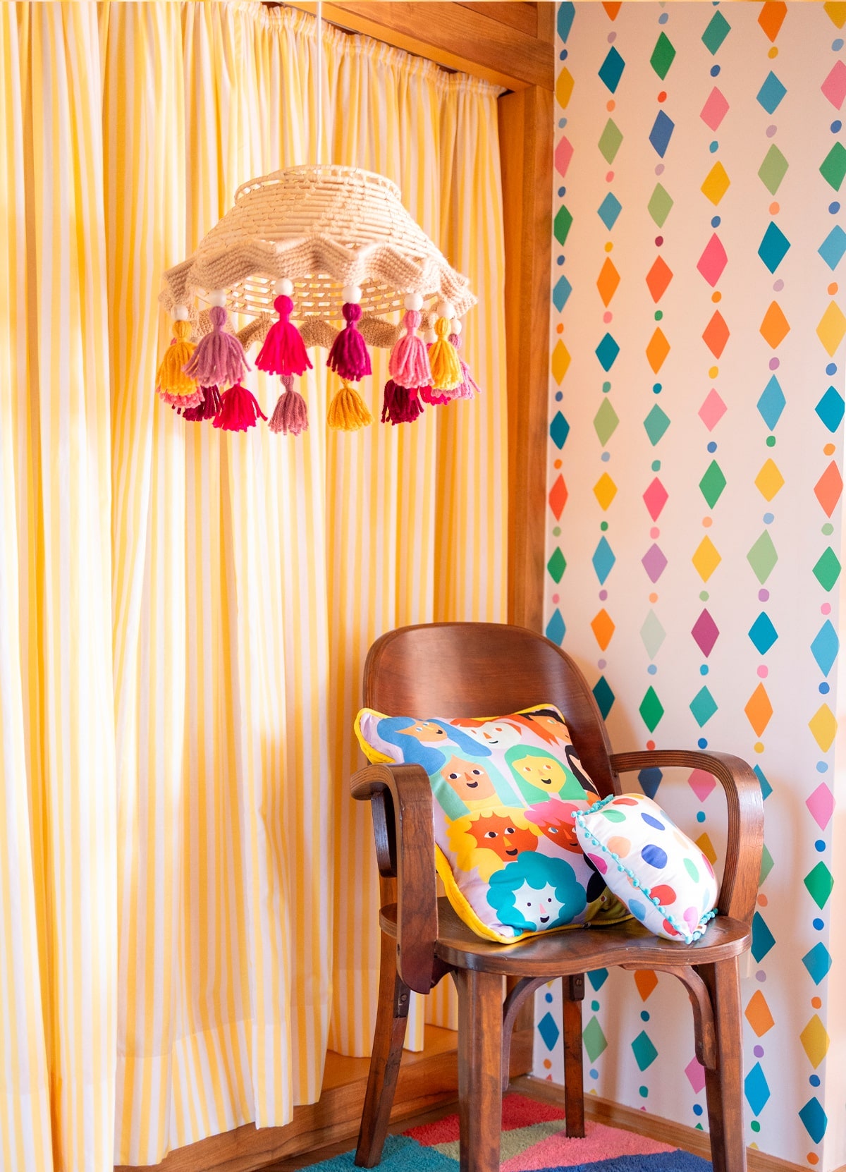 Pink Pendant Lamp