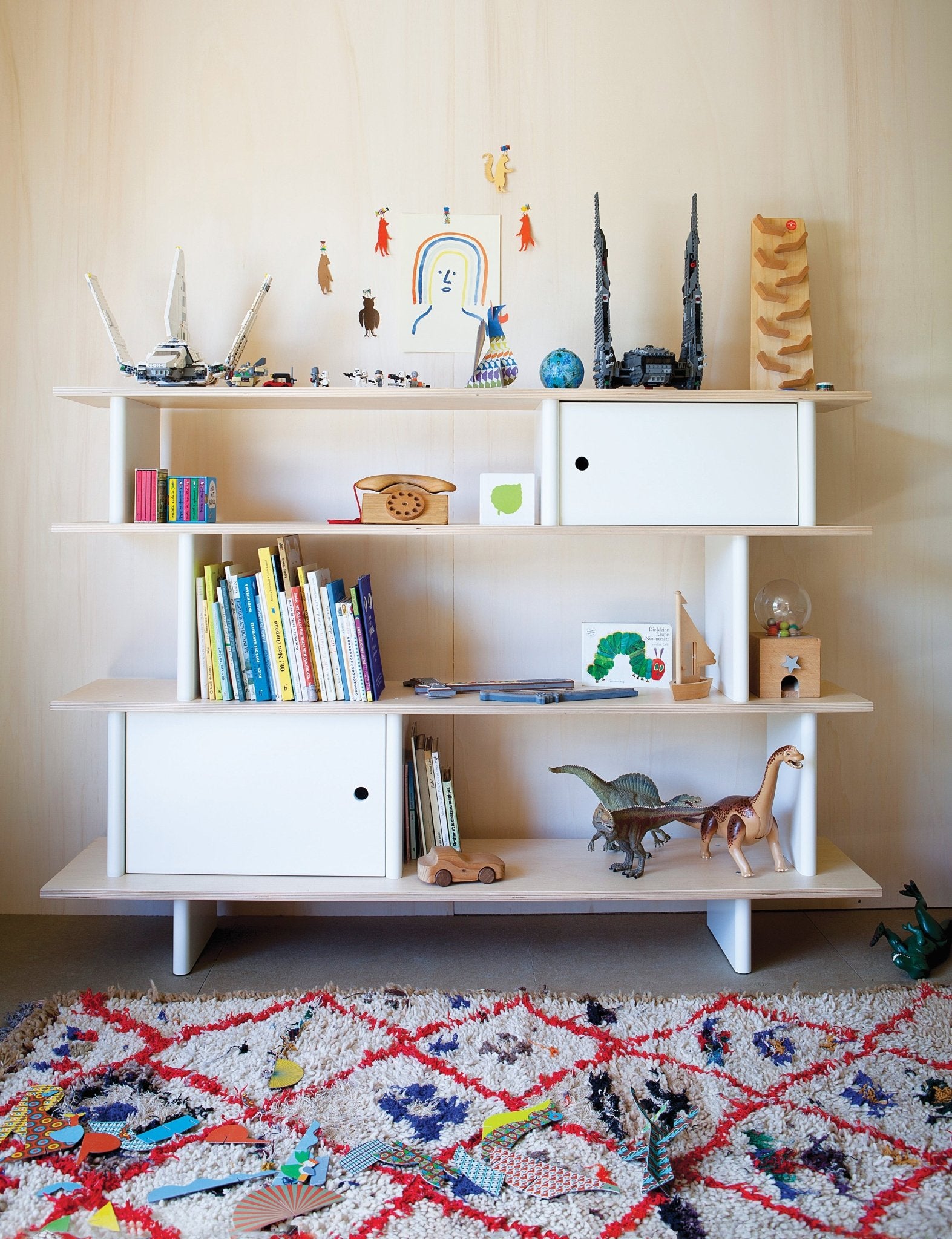 Mini Library Birch - Oeuf - MOOUI Barcelona