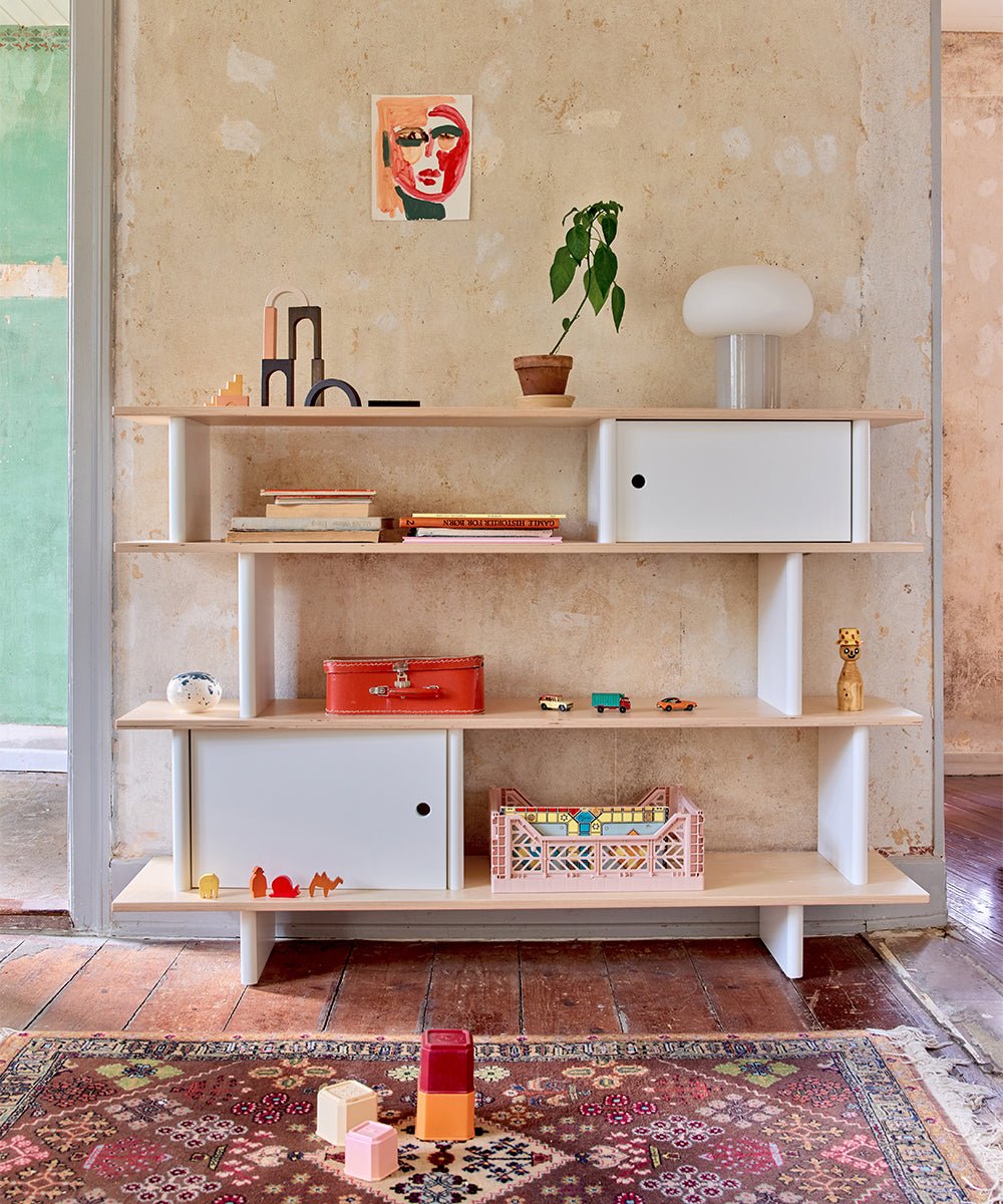Mini Library Birch - Oeuf - MOOUI Barcelona