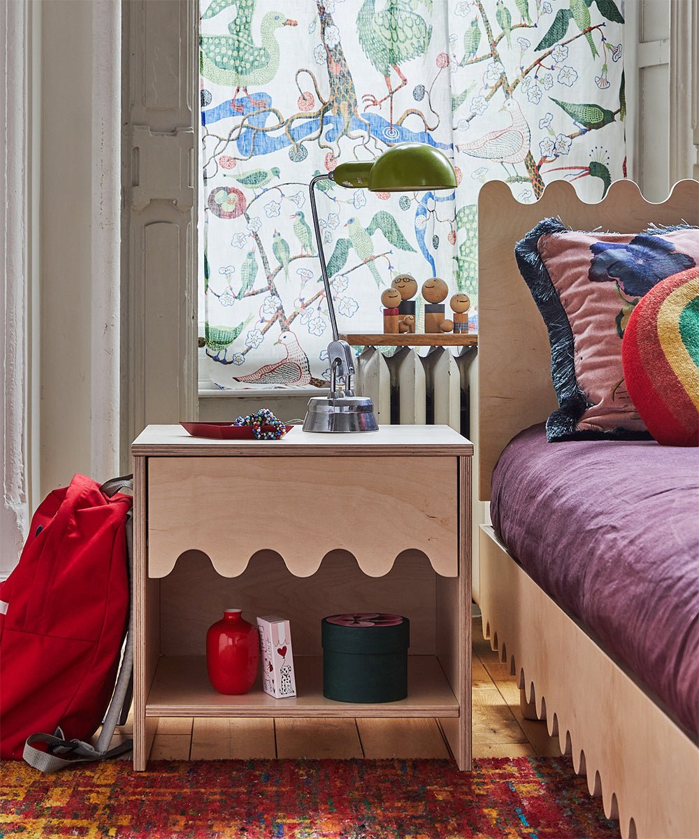Moss Nightstand Birch - Oeuf - MOOUI Barcelona