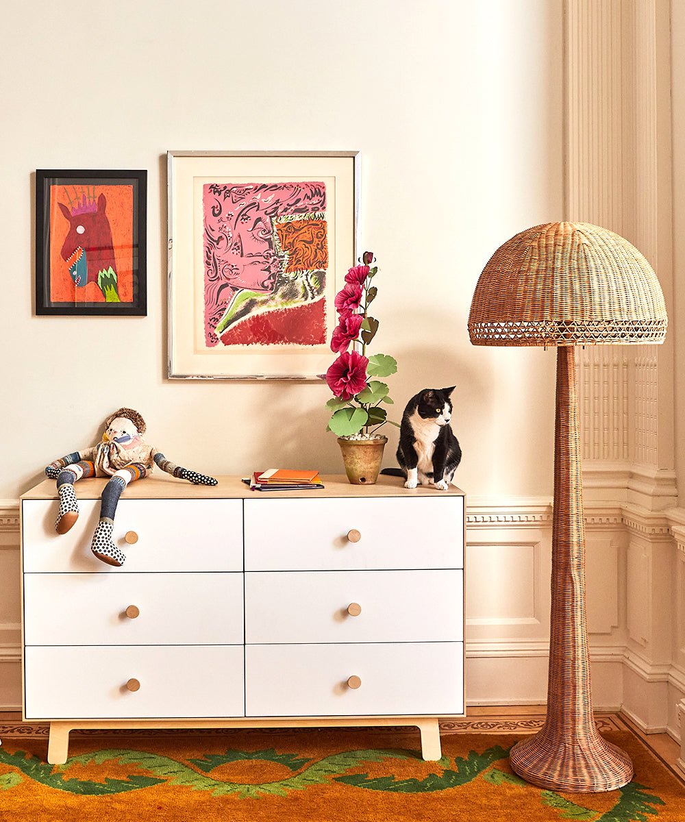 Oeuf 6 Drawer Dresser Sparrow - MOOUI Barcelona