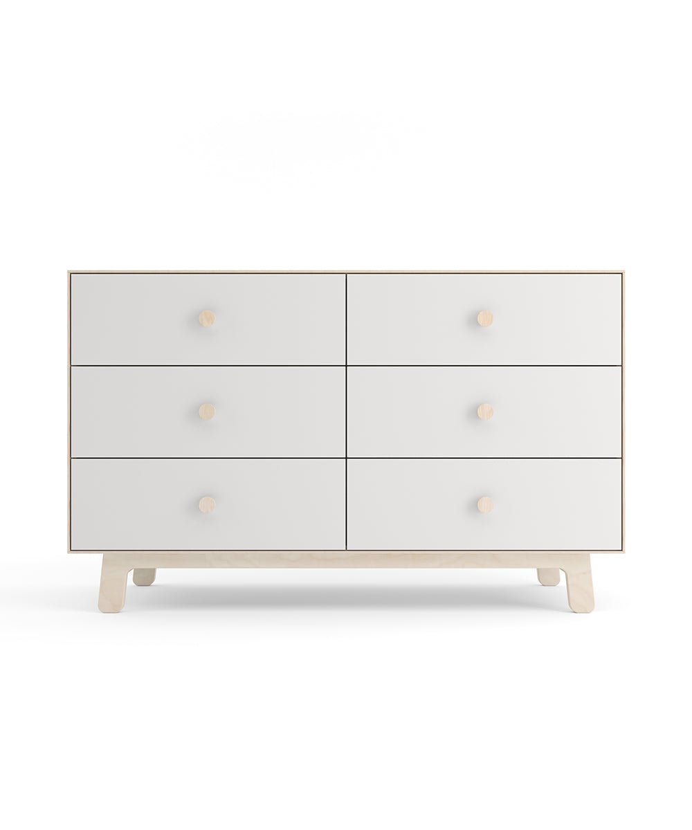 Oeuf 6 Drawer Dresser Sparrow - MOOUI Barcelona