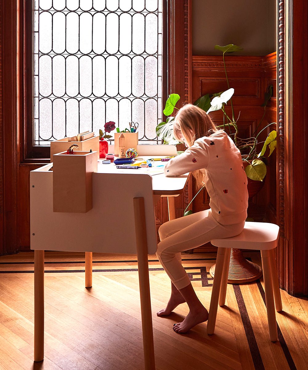 Oeuf Square Stool - MOOUI Barcelona