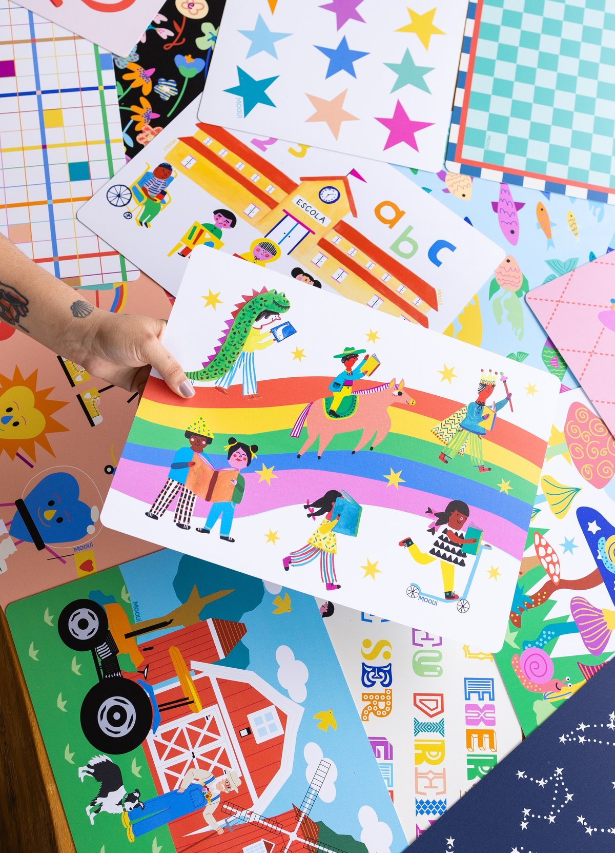 Placemat - Read and Imagine - MOOUI Barcelona