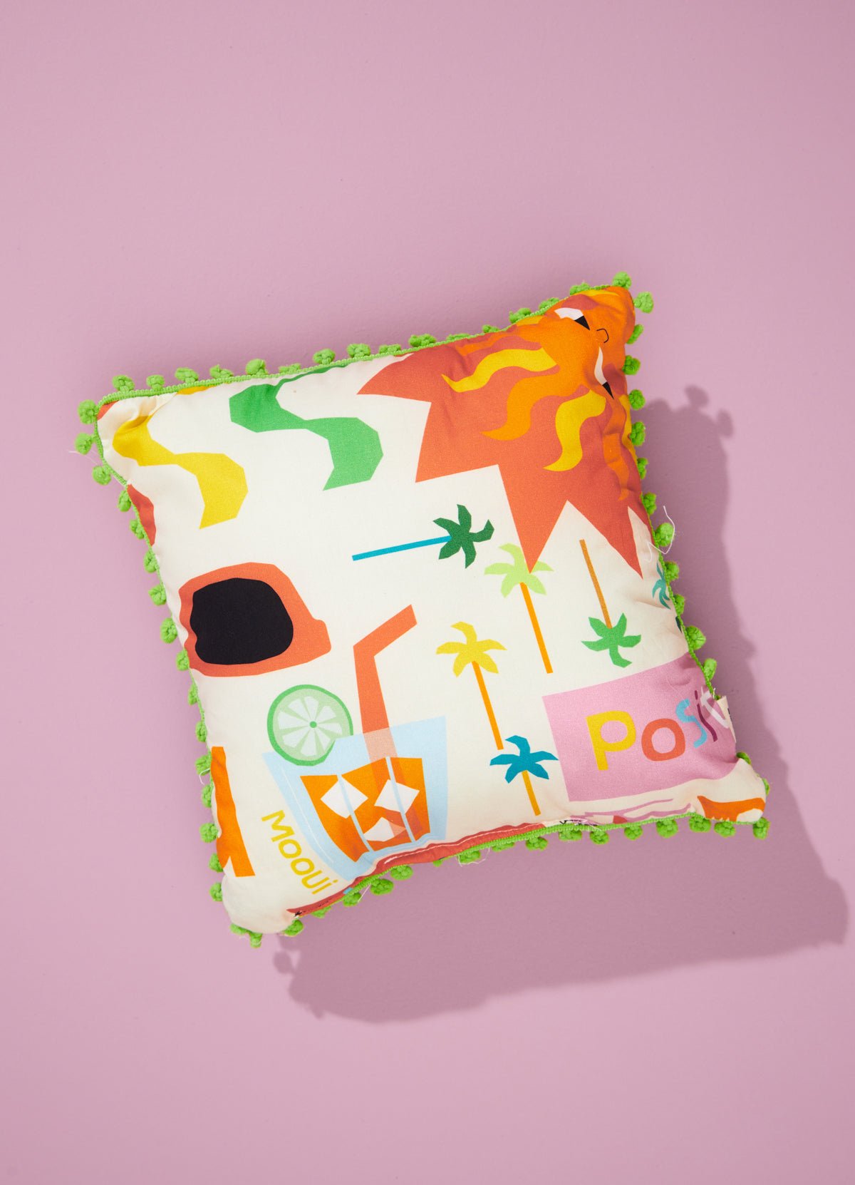 Pompom Cushion - MOOUI Barcelona