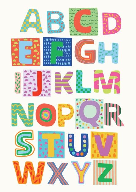 Poster - Alphabet - MOOUI Barcelona