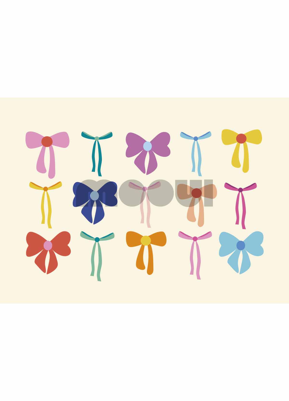 Poster - Bows And Ties - MOOUI Barcelona