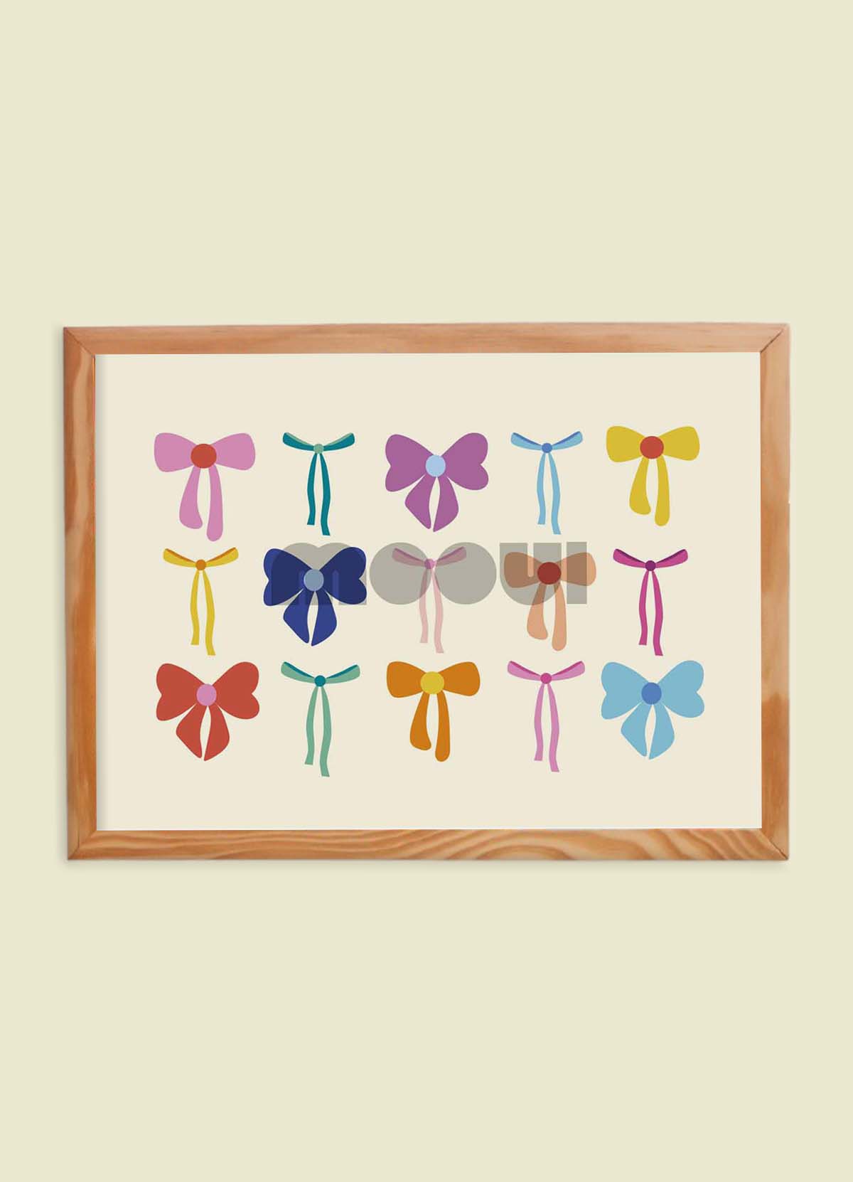 Poster - Bows And Ties - MOOUI Barcelona