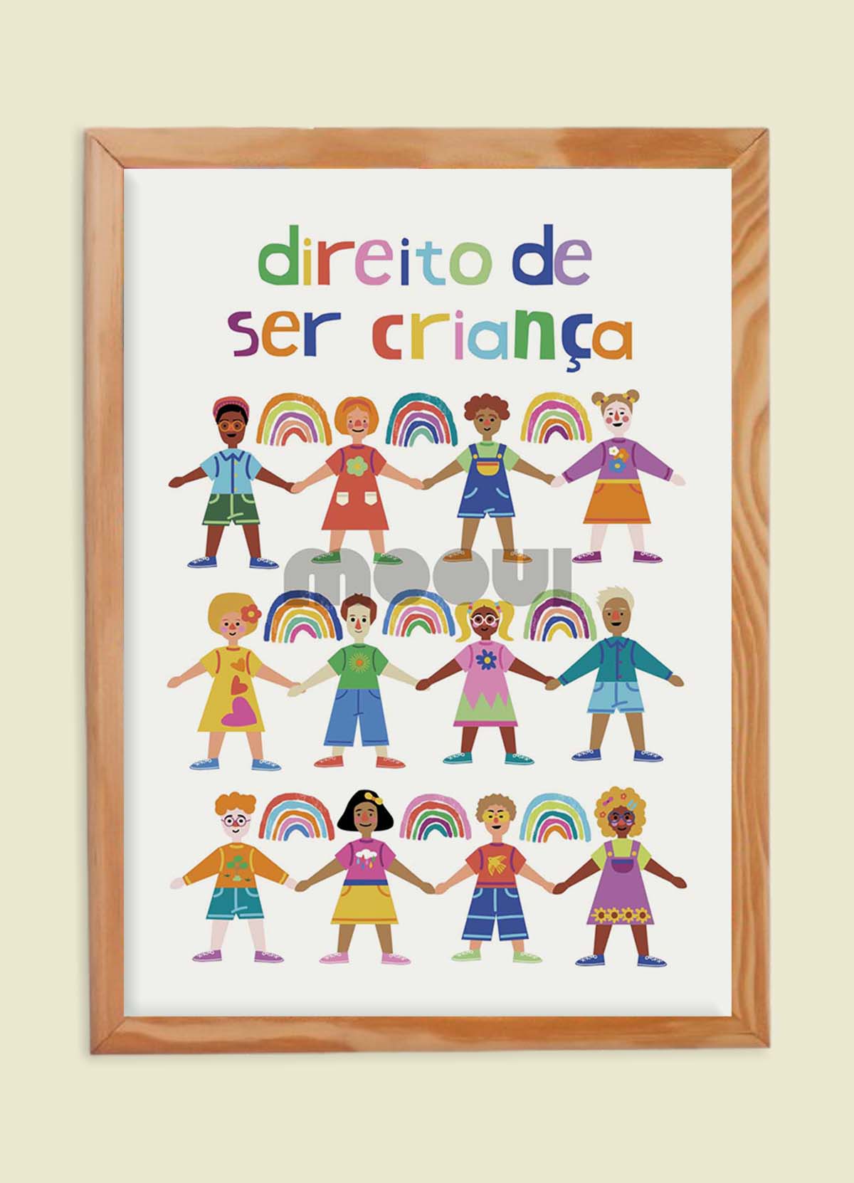 Pôster Infantil - Ser Criança - MOOUI Barcelona