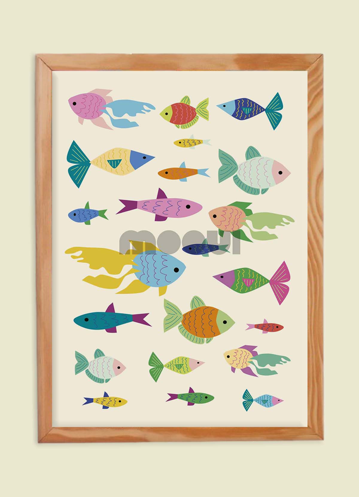 Poster - Underwater Parade - MOOUI Barcelona