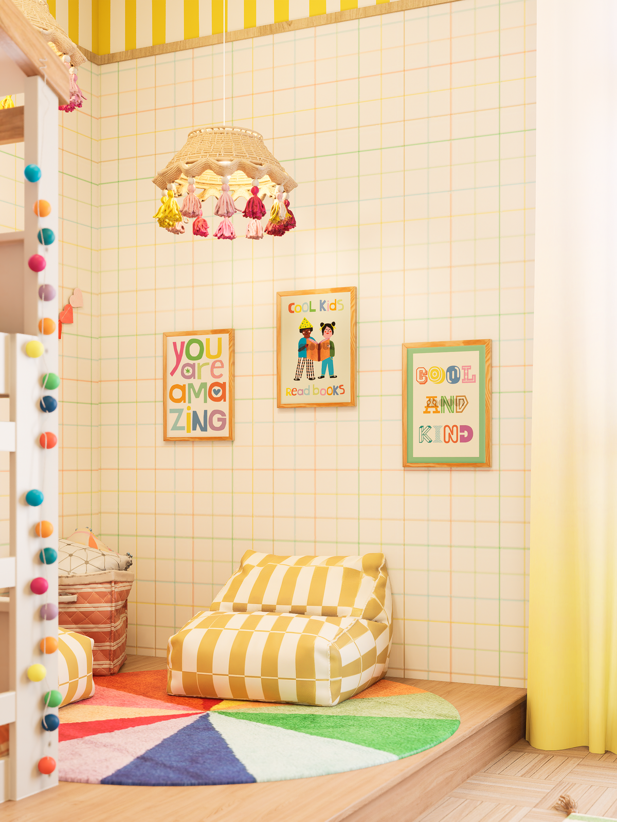 Pink Pendant Lamp