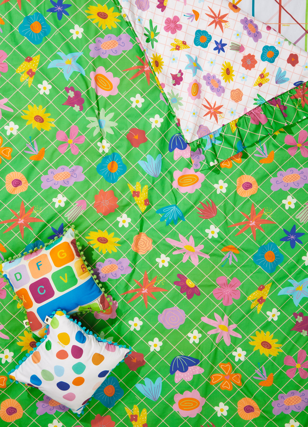 Duvet Cover Set (4pc) - Grandma's Garden