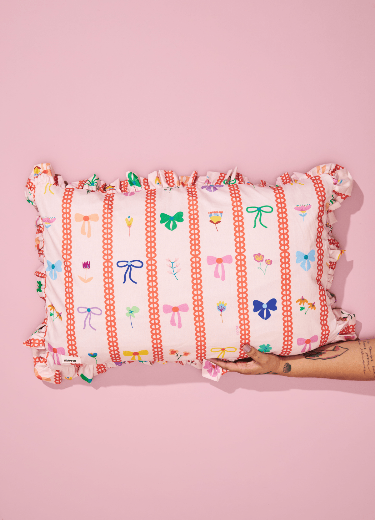 Ruffled Pillowcase - Cottage Romance - MOOUI Barcelona