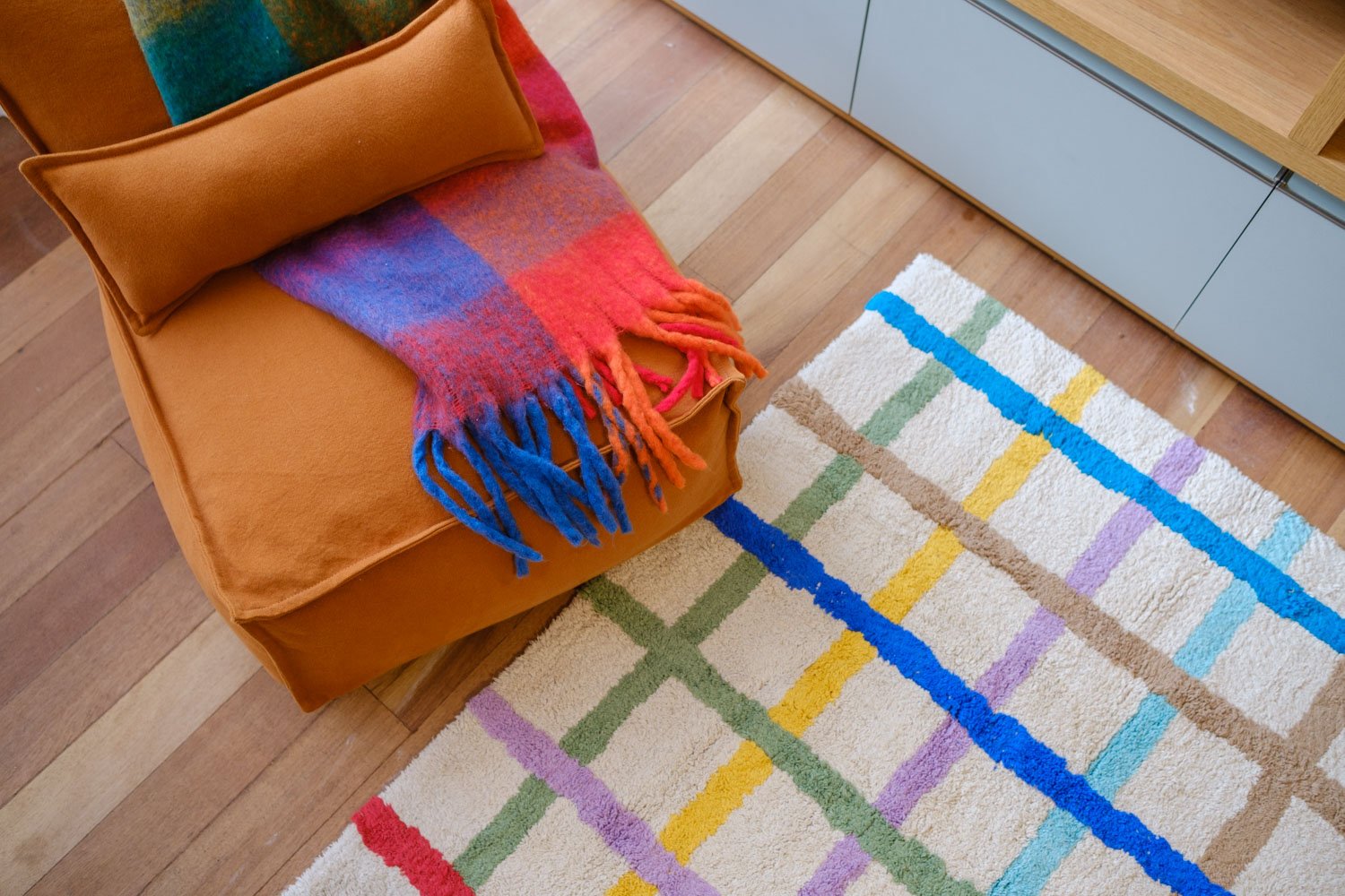 Rug Happy Grid - Lorena Canals + MOOUI - MOOUI Barcelona