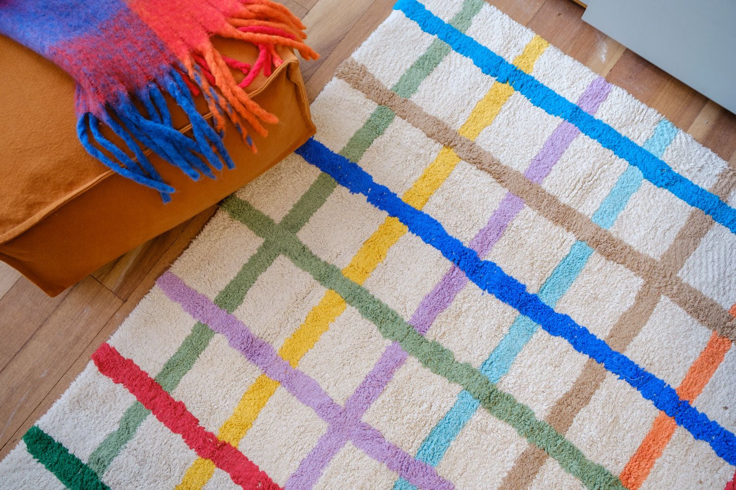 Rug Happy Grid - Lorena Canals + MOOUI - MOOUI Barcelona