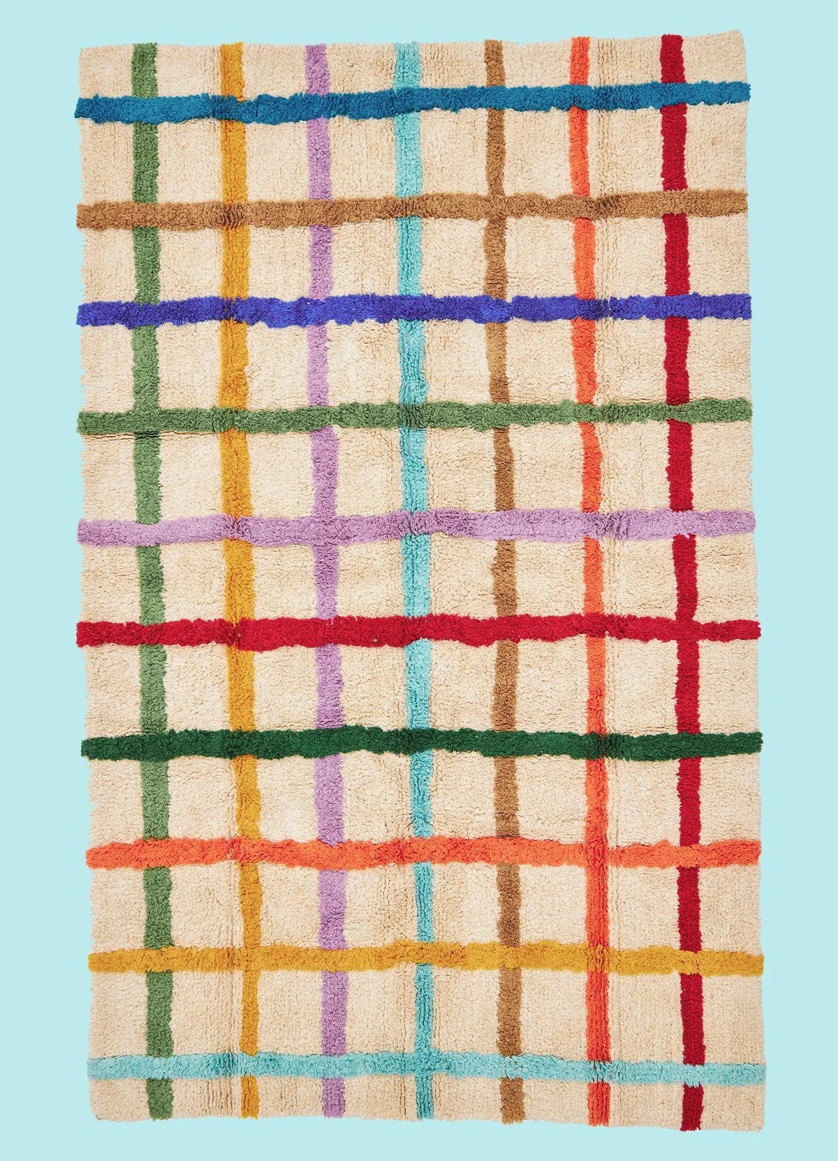 Rug Happy Grid - MOOUI + Lorena Canals - MOOUI Barcelona