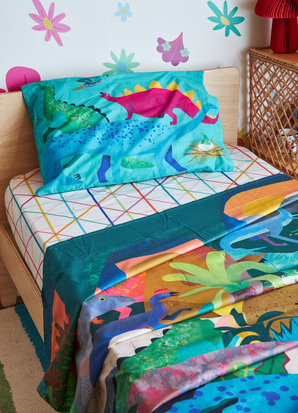 Sheet Set (3pc) - Dinosaur - MOOUI Barcelona