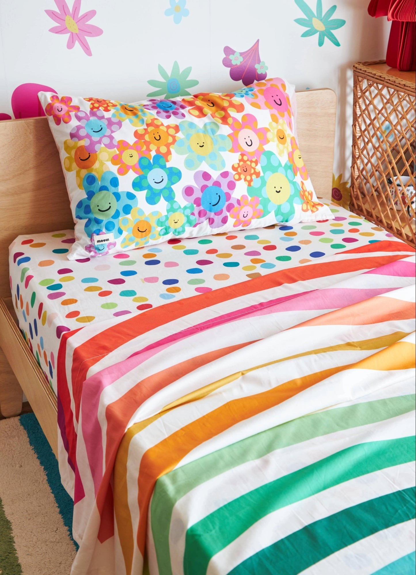 Sheet Set (3pc) - Magic Rainbow - MOOUI Barcelona